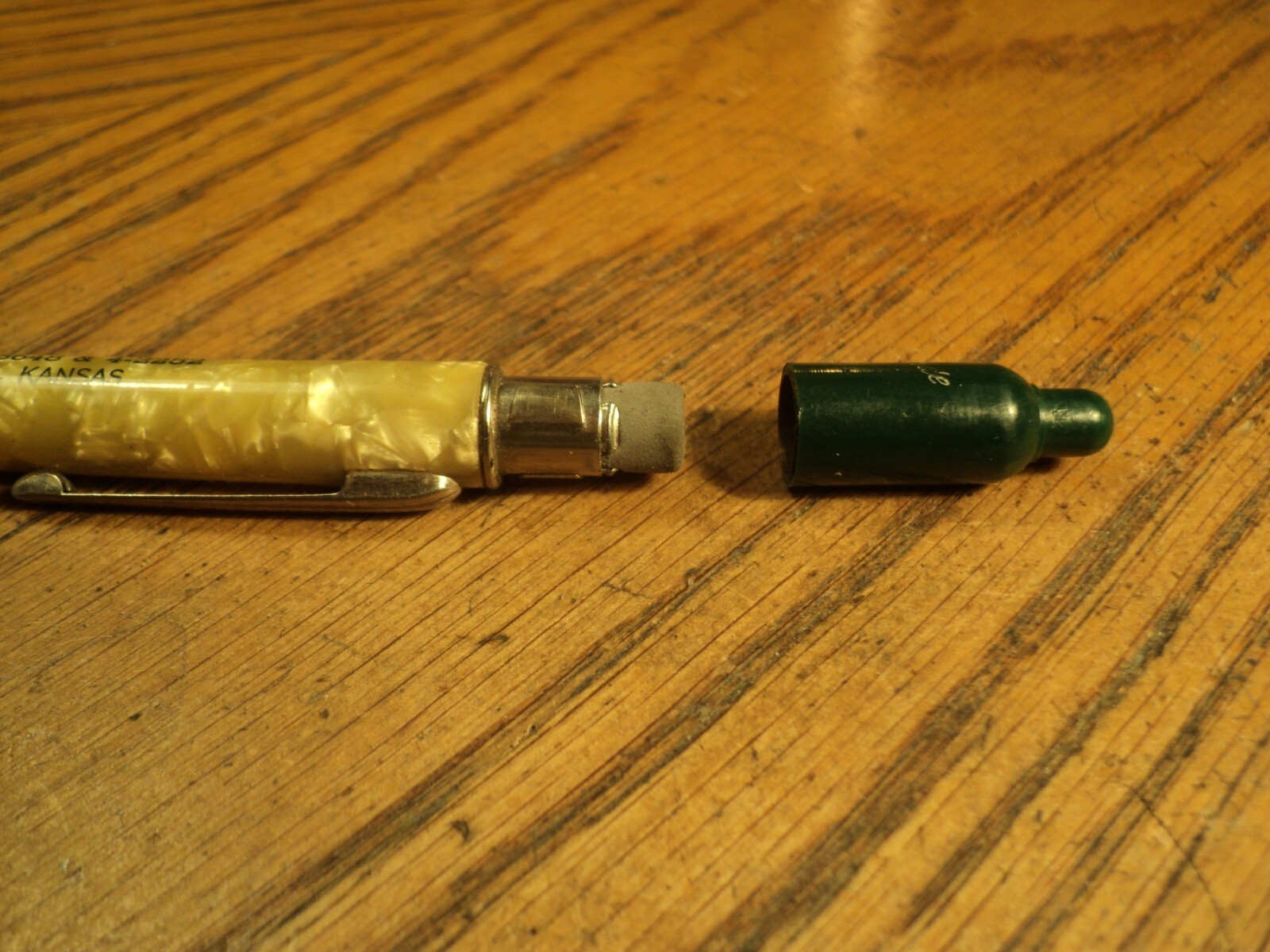 Vintage Autopoint Mechanical Pencil Northwest Oxy-Acetylene Linde Bottle Top D