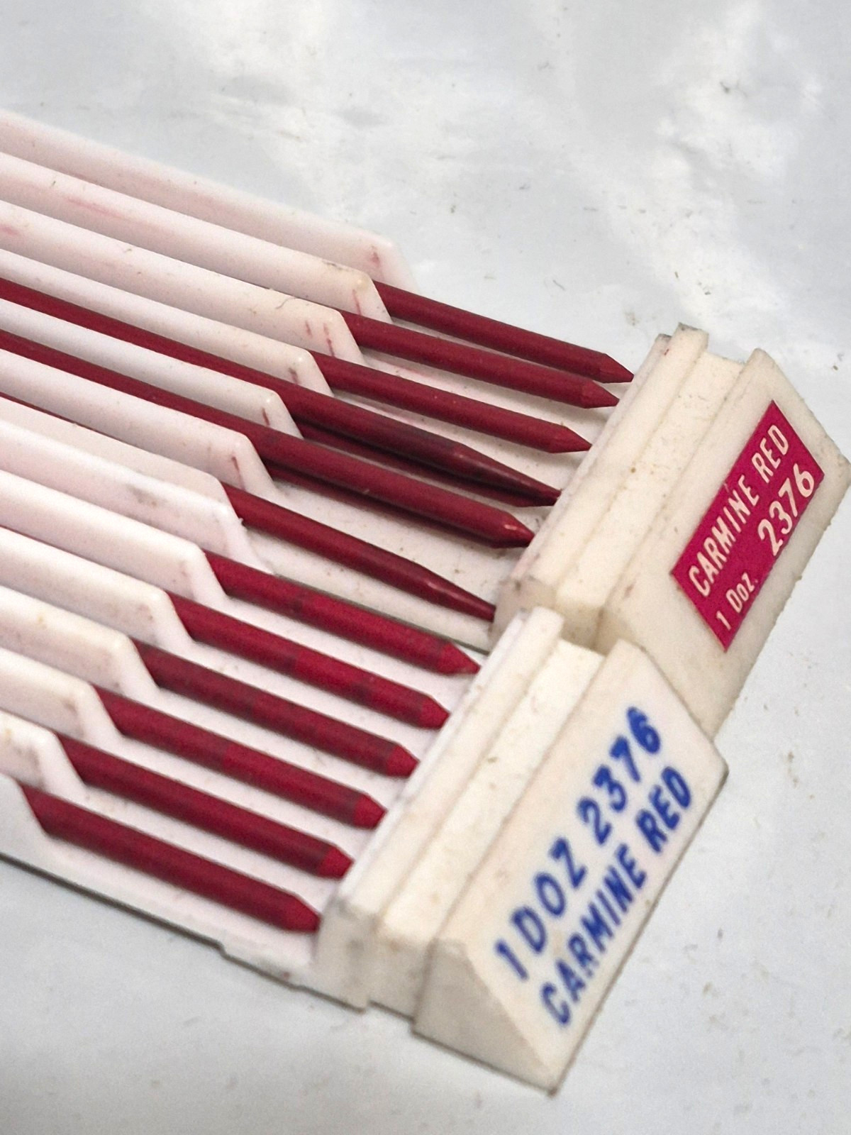 Vintage Turquoise Eagle Drawing Leads Various Carmine Red,HB,2H, H, F