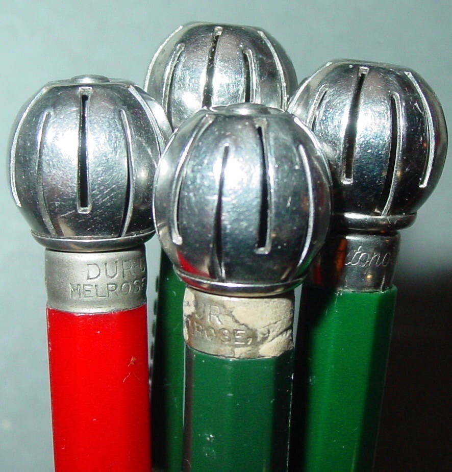 4 Vintage Bell Systems Autopoint Phone Dialer Mechanical Pencils Mixed Lot USA