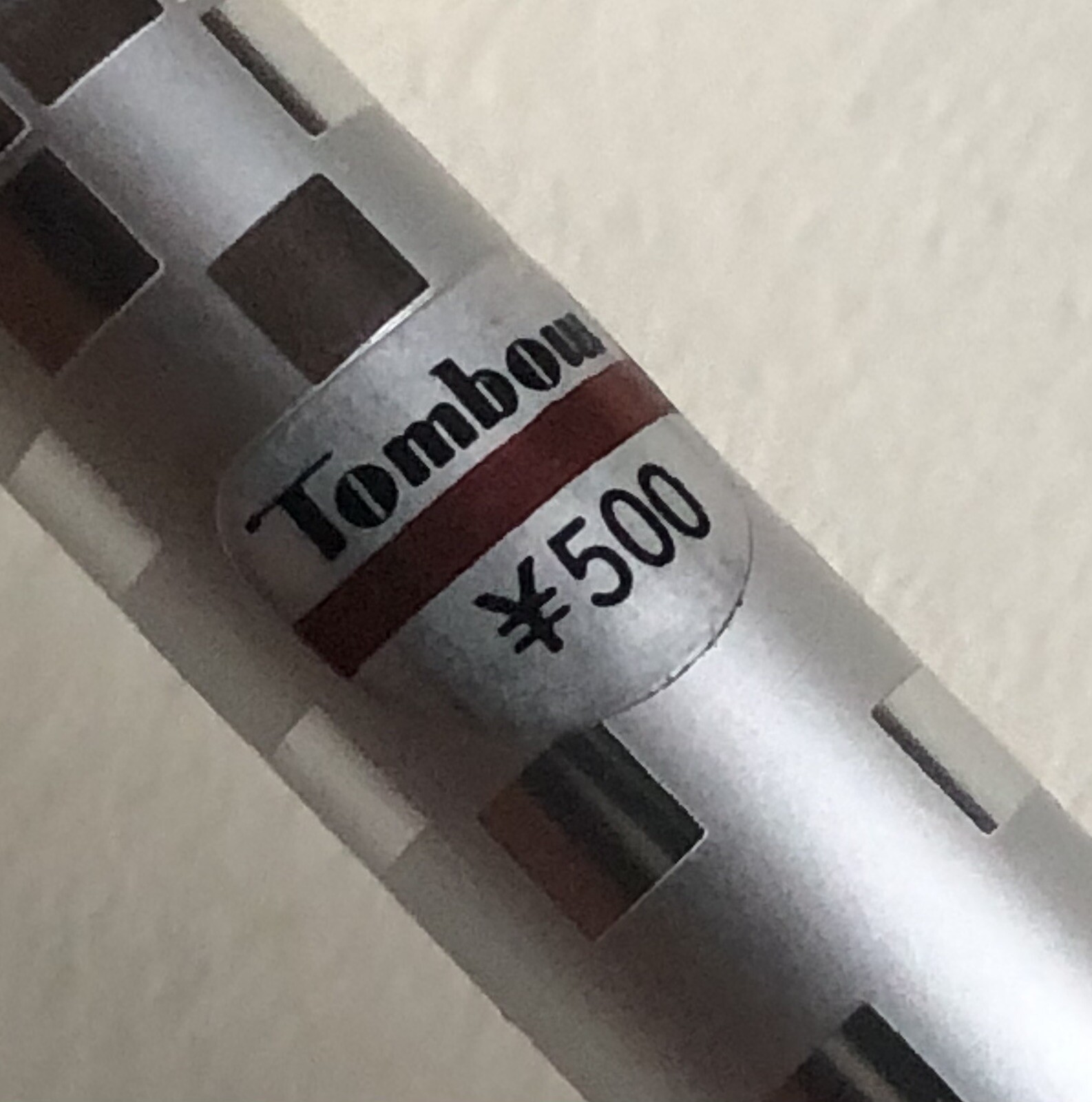 Vintage TOMBOW MONO 16 Mechanical Pencil .5mm Lead Sticker NOS Checks Japan