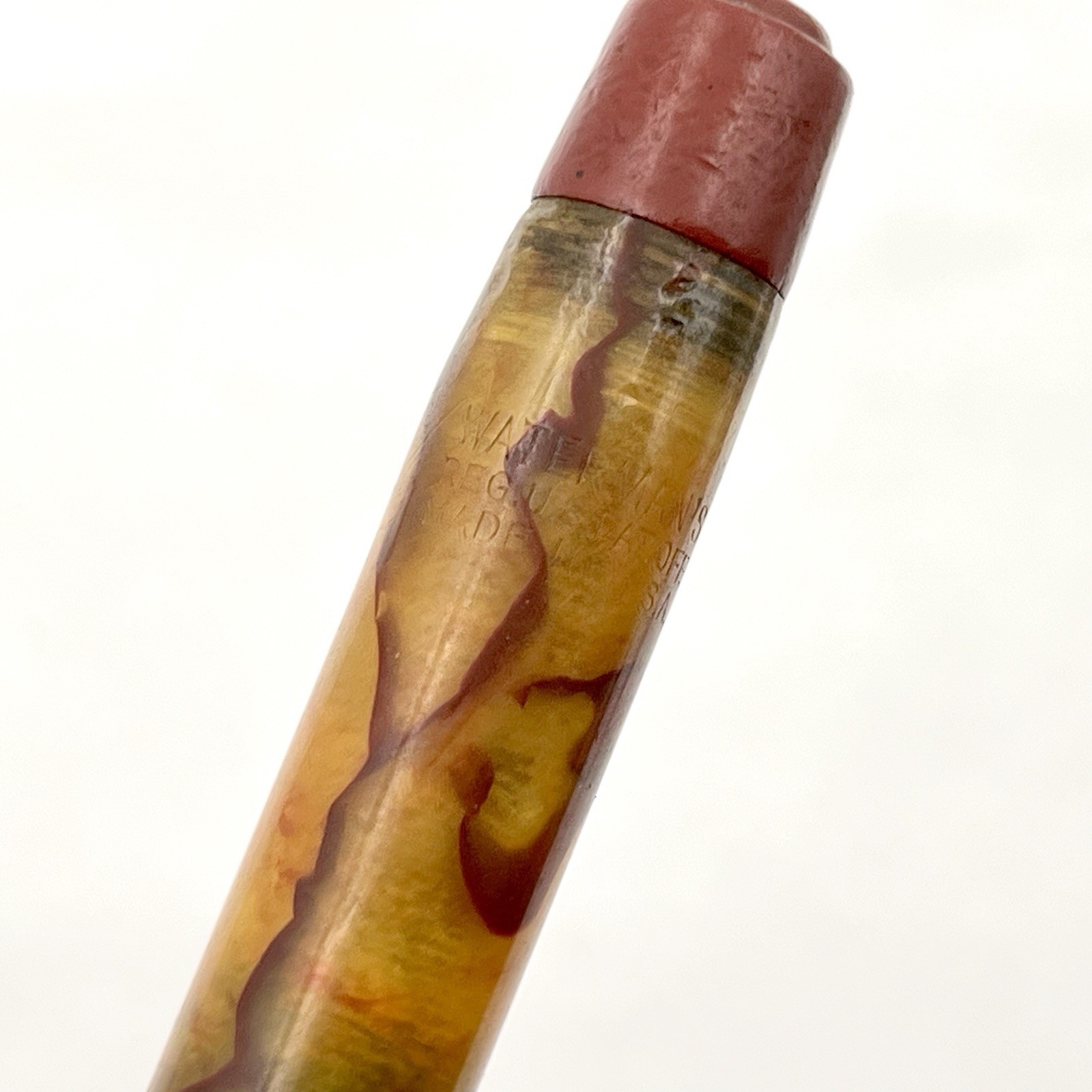 Waterman Patrician Persian Celluloid Mechanical Pencil 5-1/2″ 1.1mm – Works