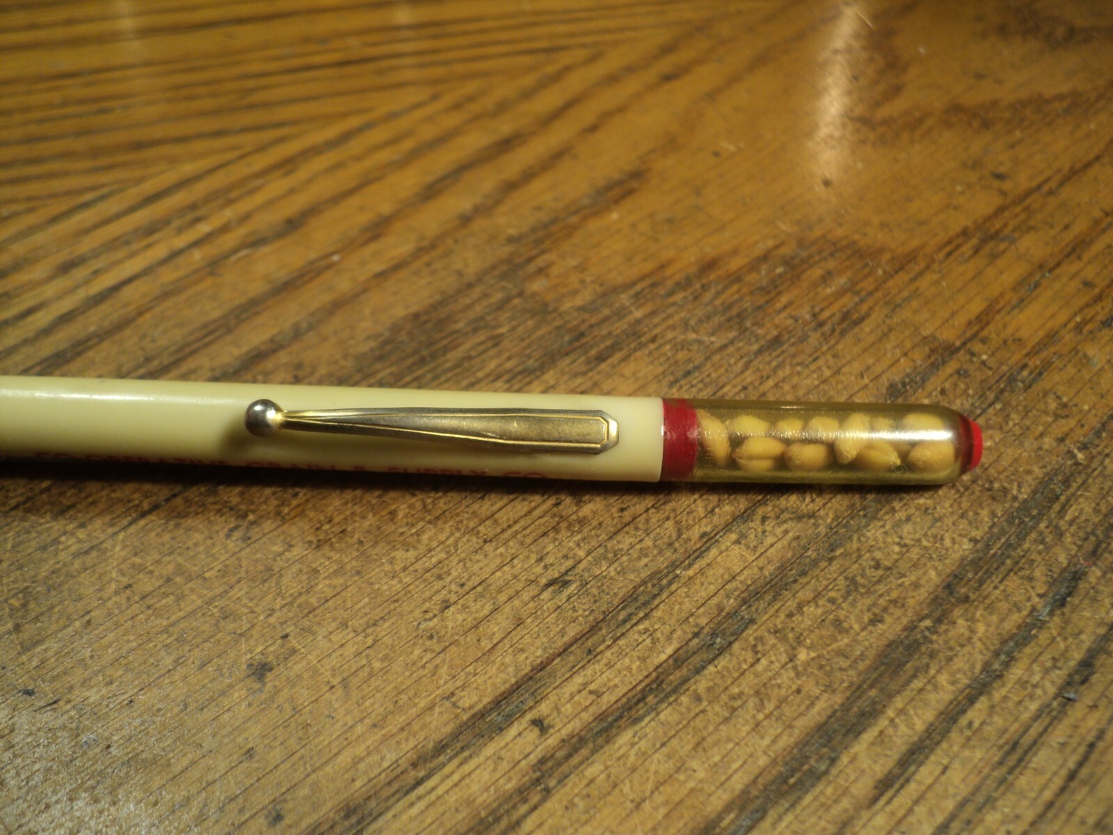 Vintage Ritepoint Mechanical Pencil Co-Operative Grain Supply 5-15/16 Wheat Top