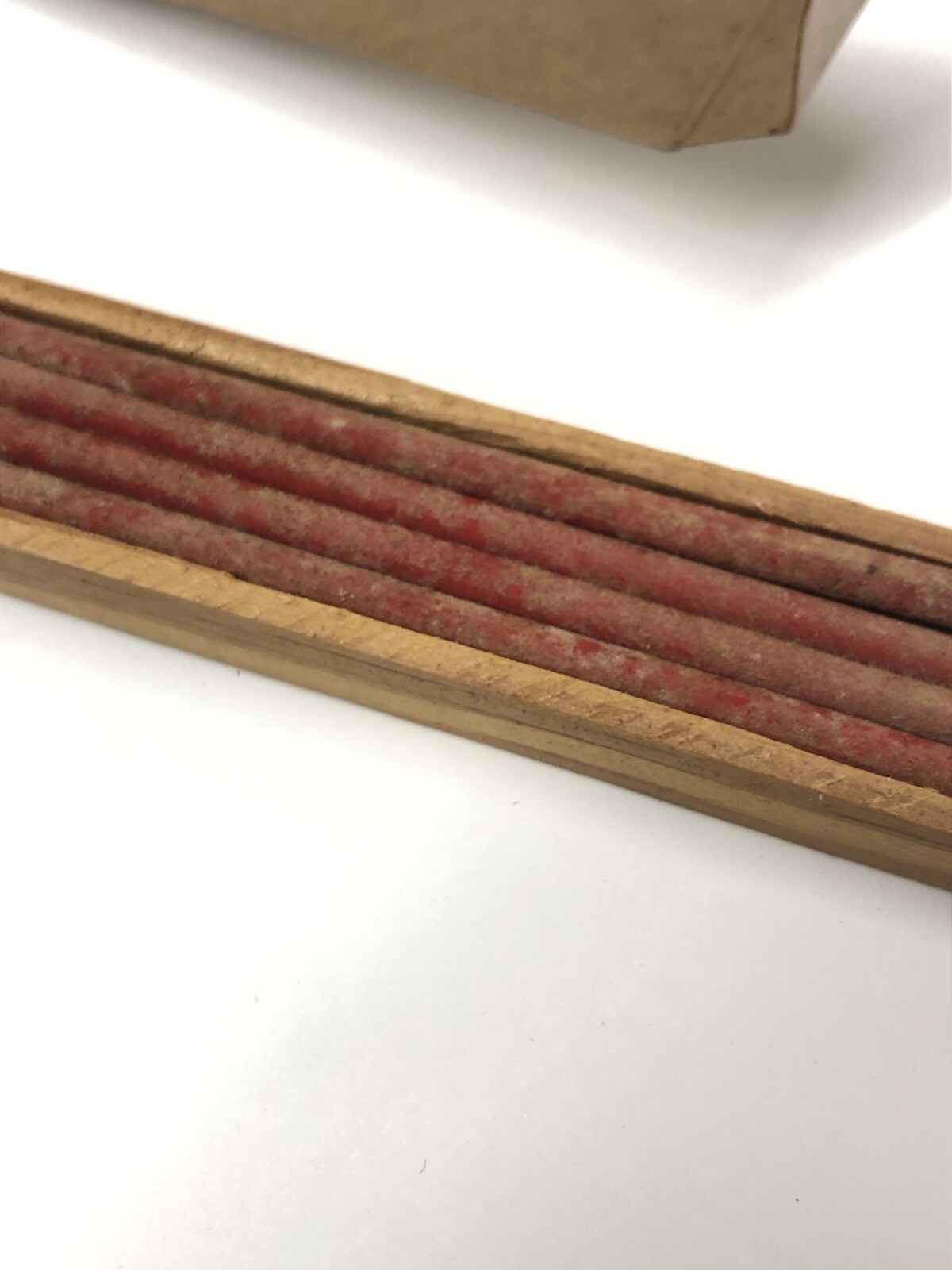 Vintage Scripto -Thick China Marking Leads Wax G920 Red .120″ Pencil Mechanical