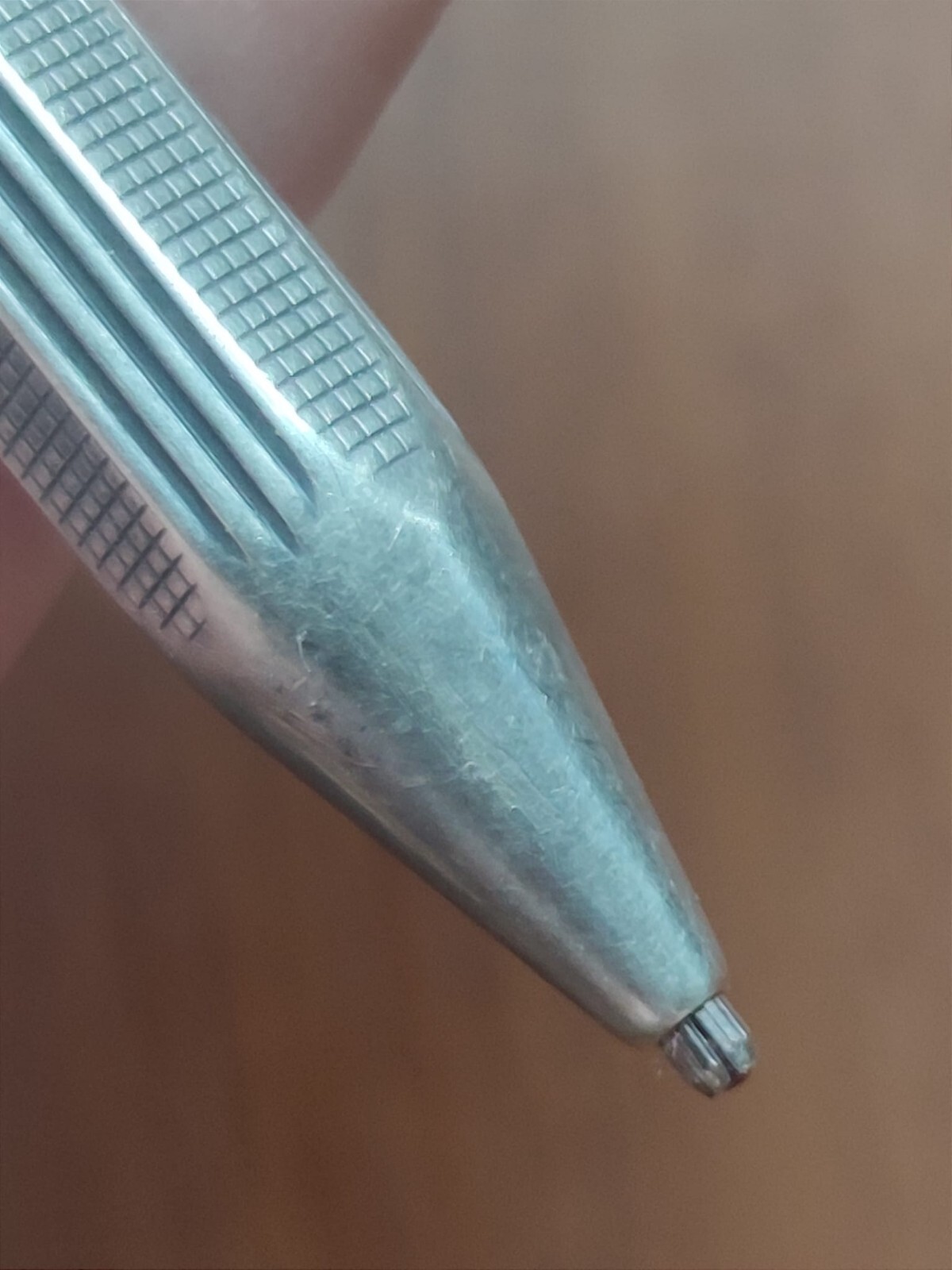 🔴CERIA 4 Colours Propelling Pencil for 1.18mm Refills, SILVER 935🔴 GE logo