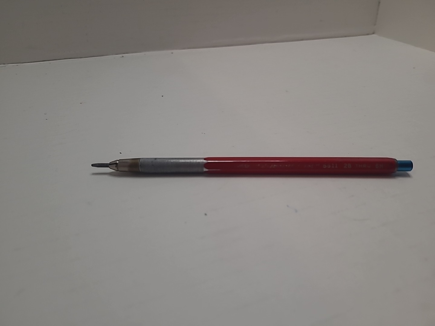 KOH-I-NOOR Technigraph 5611 2b 6h Mechanical Pencil Lead Holder Drafting Red