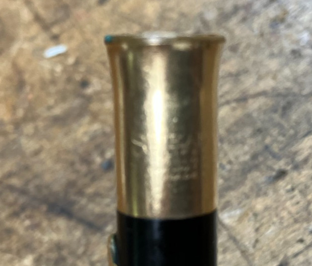 Late 1920s Sheaffer’s Oversize Flat Top Pencil with Gold-Filled Trim