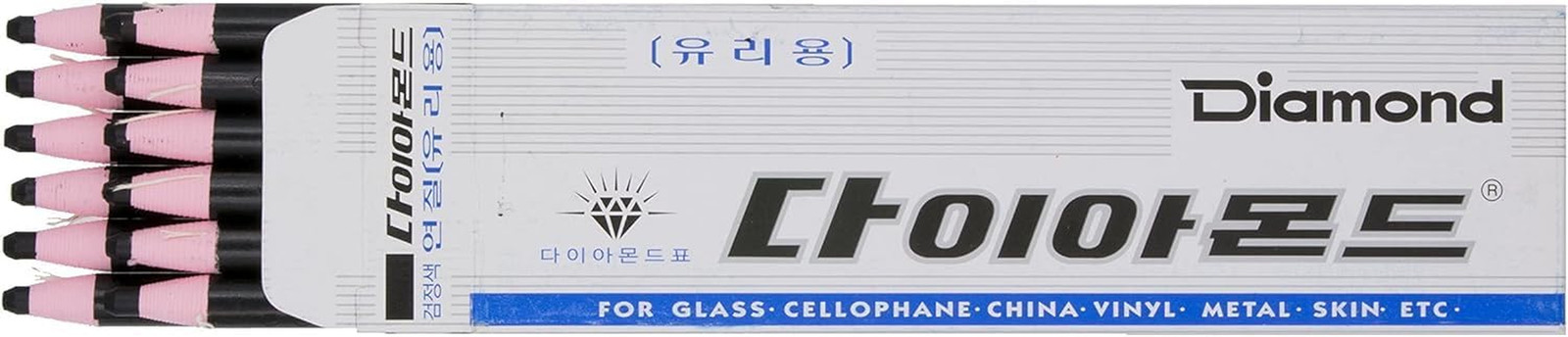 Diamond Brand Peel-Off China Markers/Grease Pencils for Glass, Cellophane, Vinyl