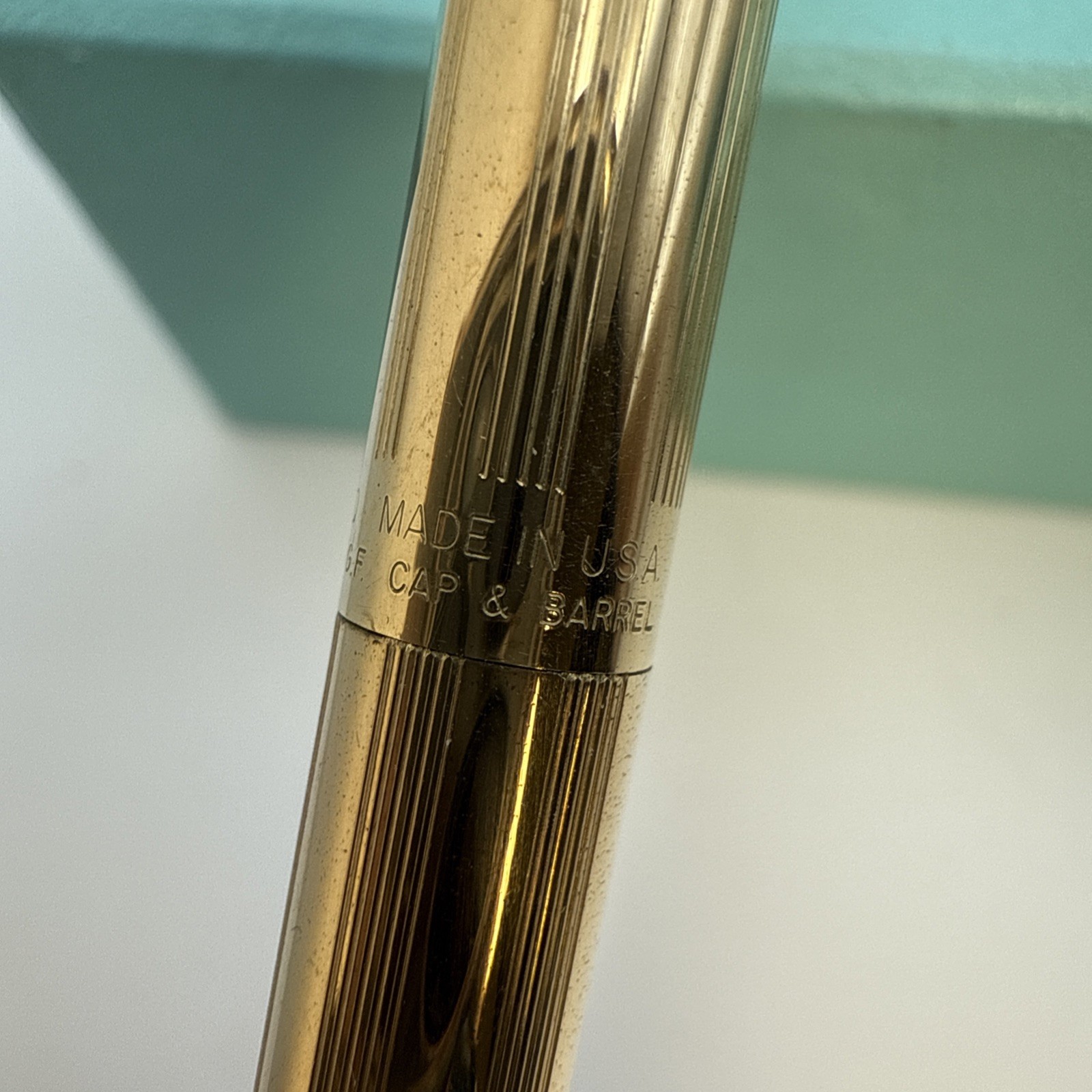 Vintage Parker 10K Gold-Filled Pen Black Ink.