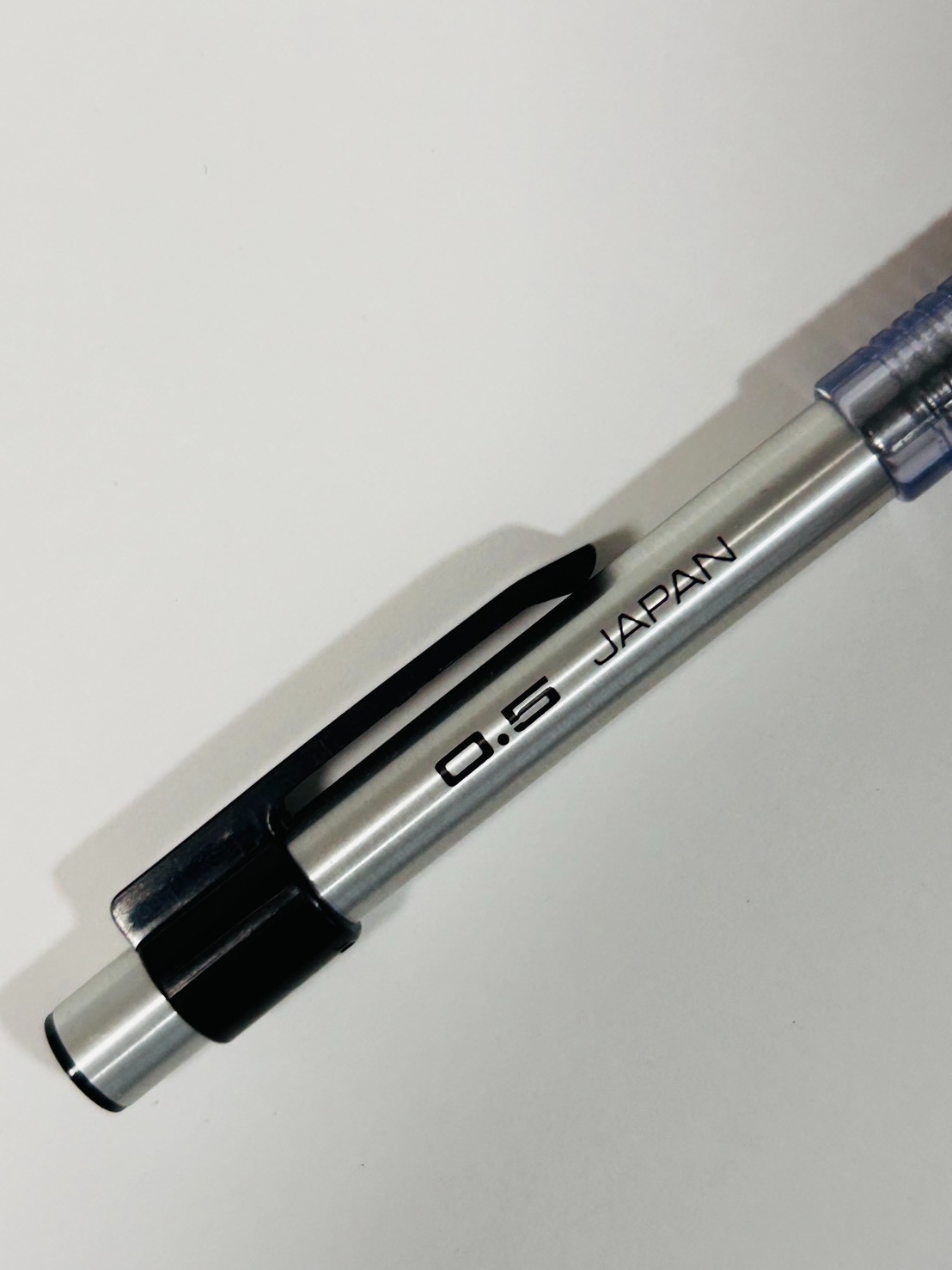 Pilot 2020 Young HF-100S 0.5mm Clear Grip Shaker Mechanical Pencil Vintage Japan