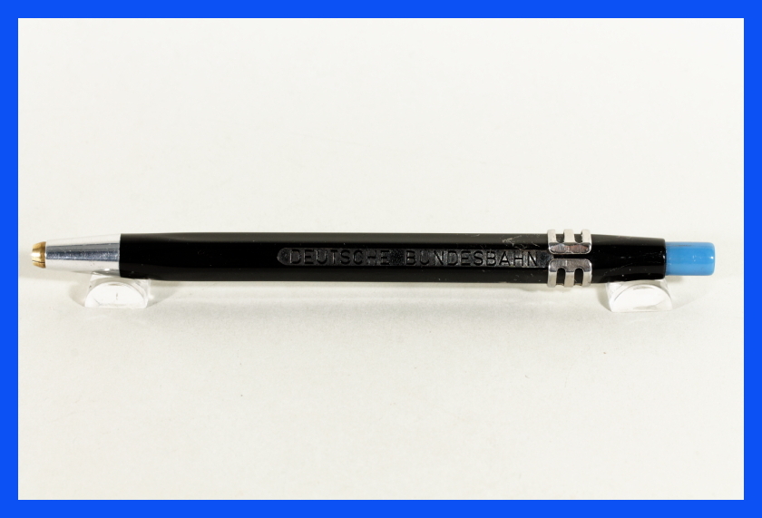3mm Mechanical Pencil GERMAN FEDERAL RAILWAY Black & Blue /Pencil, Lead Holder