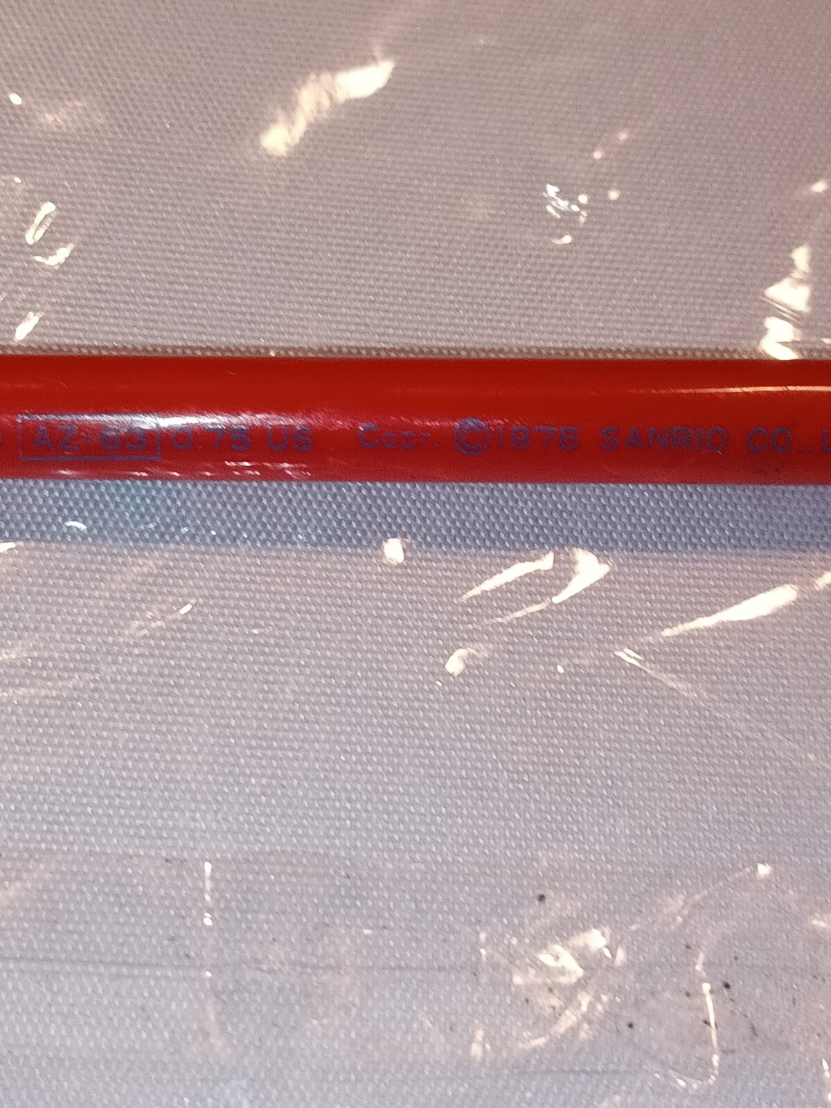 Hello Kitty Sanrio 1976 Red Mechanical Pencil New