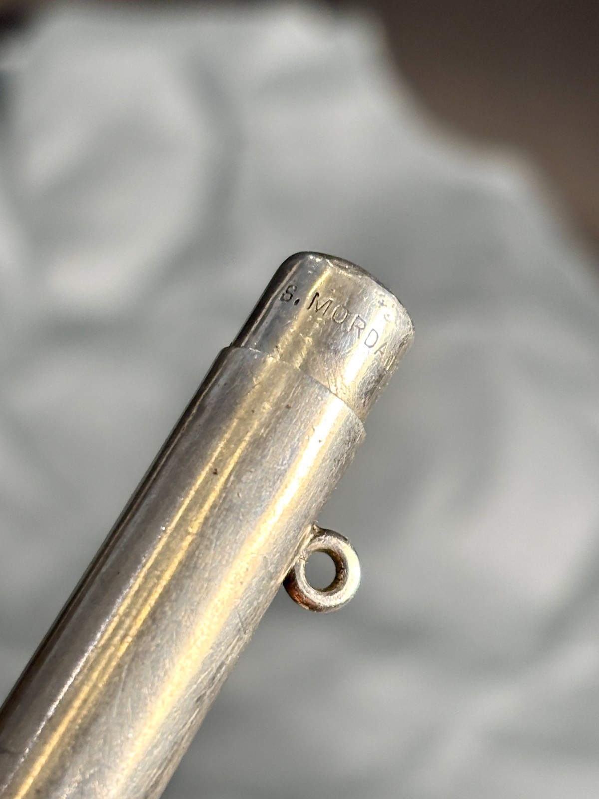 Antique S. Mordan & Co Sterling Silver Propelling Pencil – Hallmarked