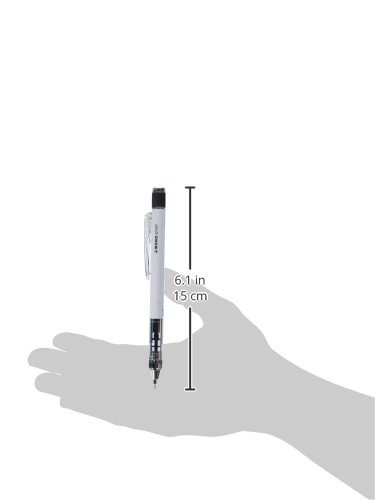 Tombow Mechanical Pencil, Monograph 0.5mm, White 1 Count (Pack of 1),