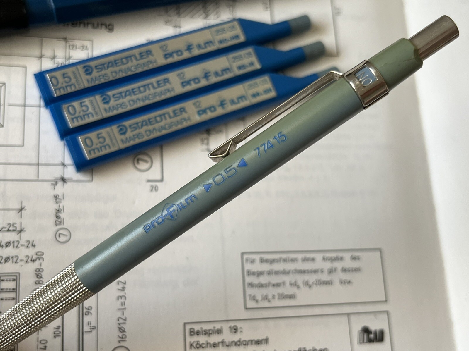 Extremely Rare Vintage Mechanical Pencil STAEDTLER PROFILM | 0.5 | 774 15