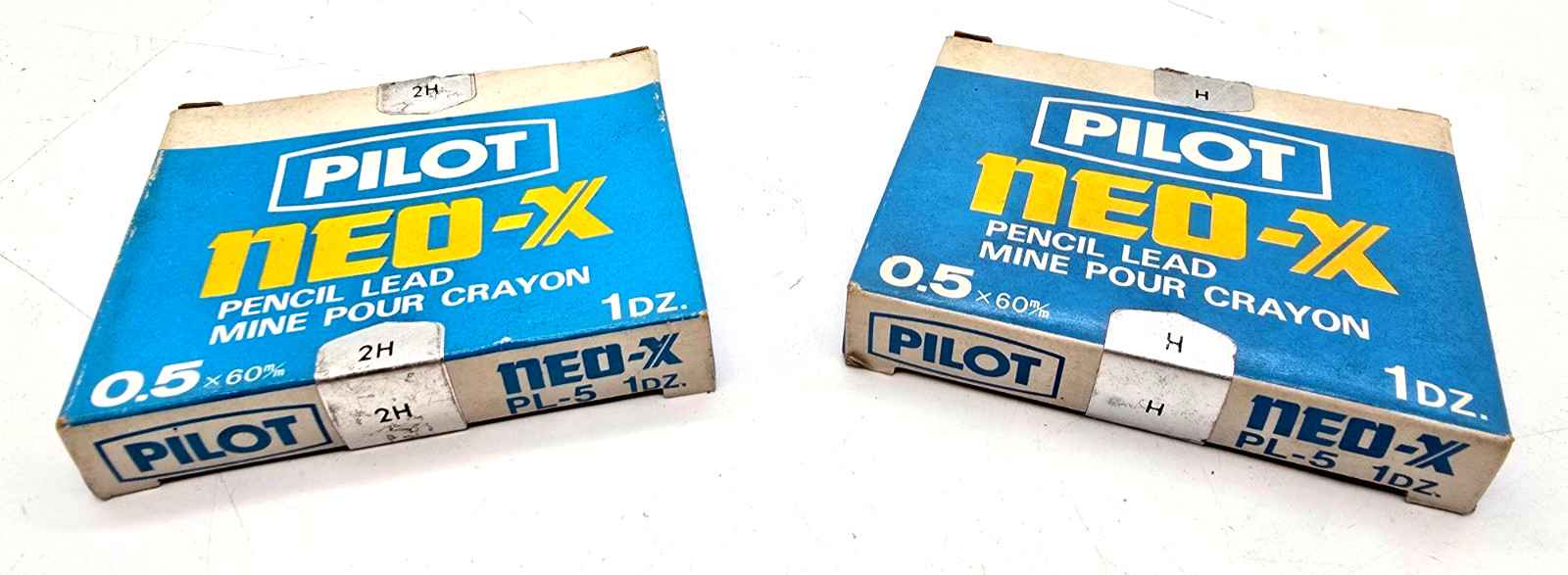 2 Dozen Vintage Pilot Refill Mechanical Pencil Lead Neox Graphite 0.5mm NEW NOS