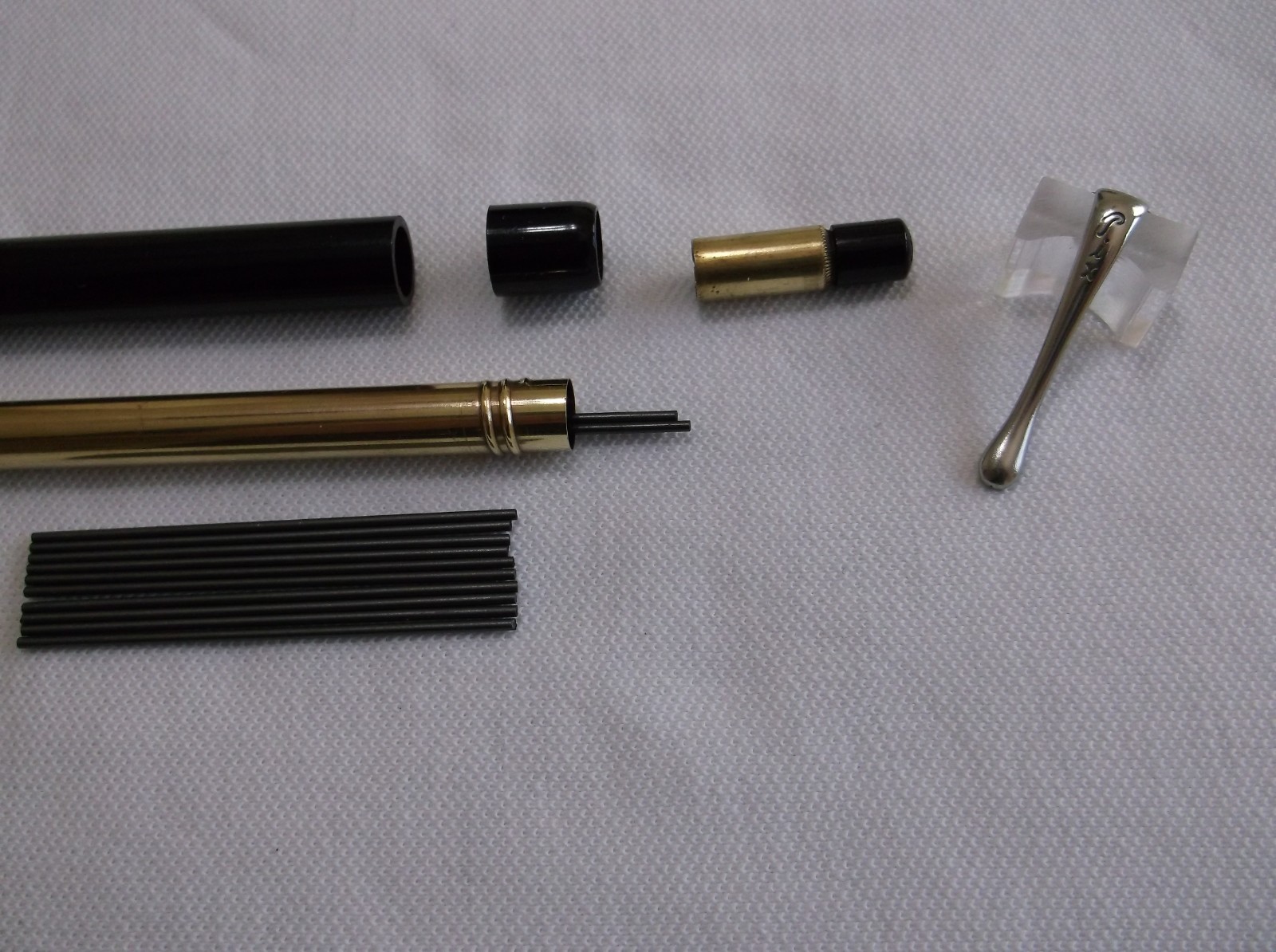 MONTBLANC PIX # 92 BLACK MECHANCIAL PENCIL / 1.18 mm / HARD RUBBER / DRP 569824