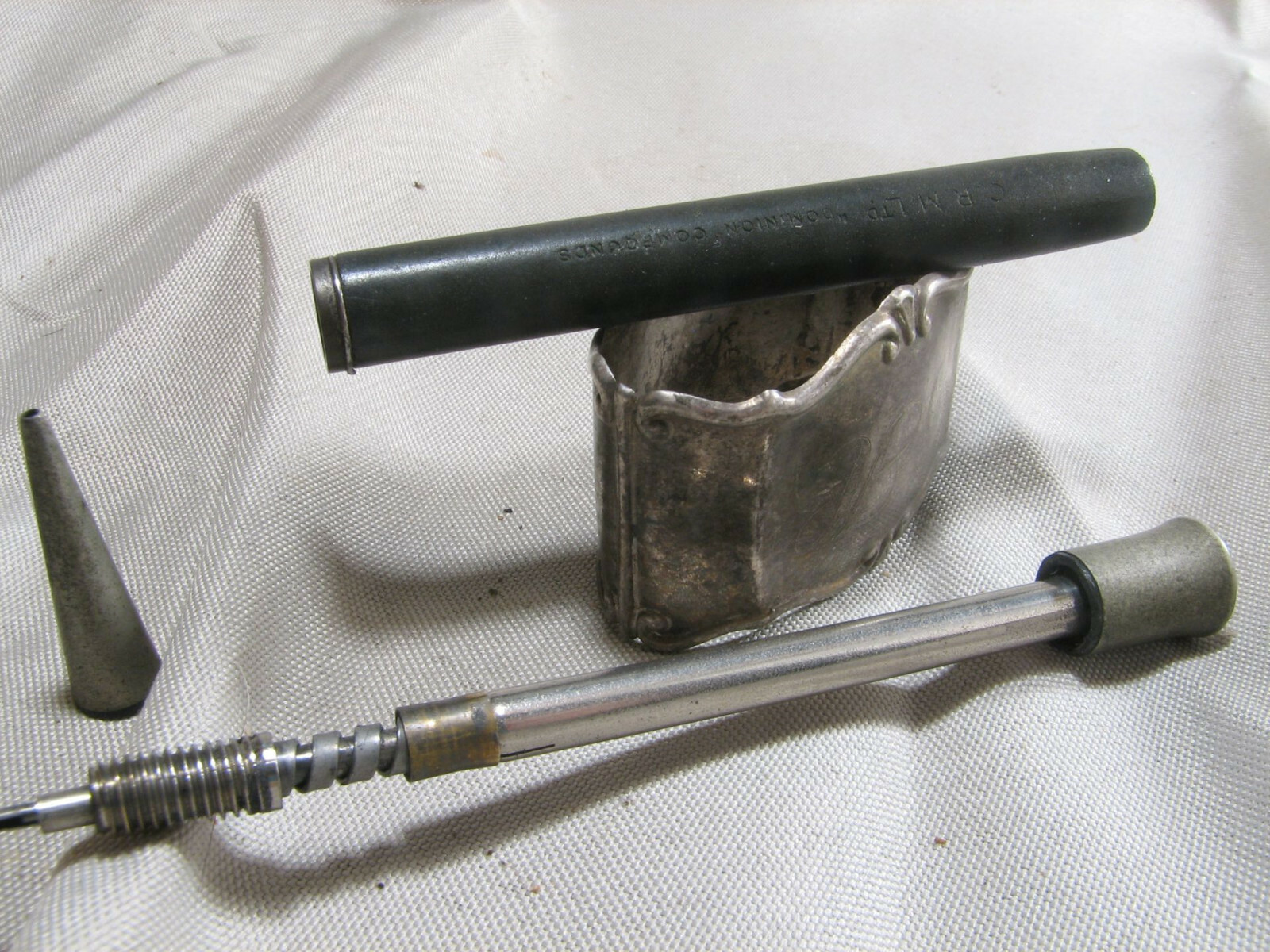 Vintage Propelling Pencil “Dominion Compounds” – England 50s – Hard Rubber