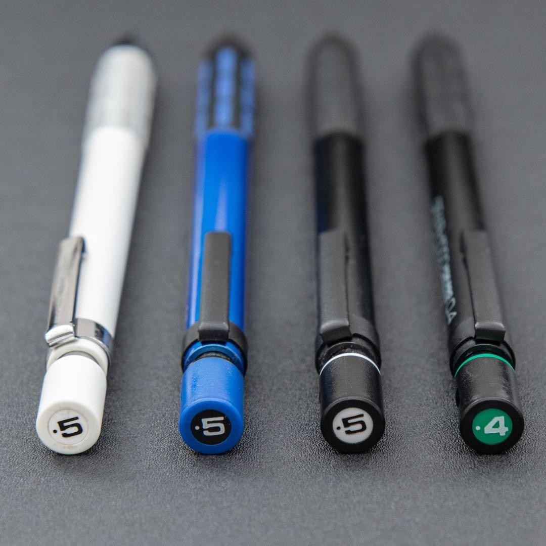Graph 1000 0.4 0.5 4 piece set Pentel