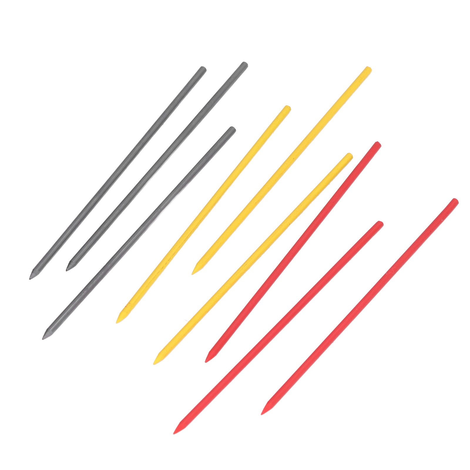 24Pcs Carpenter Pencil Refill Red Yellow Black Marking Scribing Tool Set For New