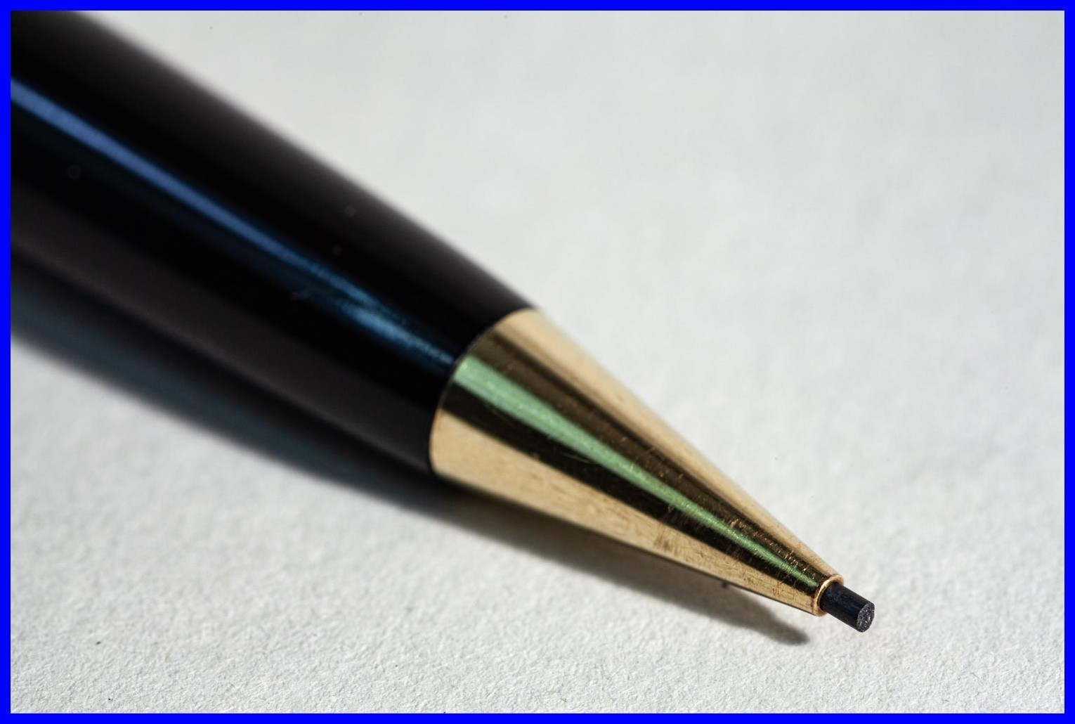 1960S GEHA N° 830 Pencil In Black & Gold For 1.18Mm Leads