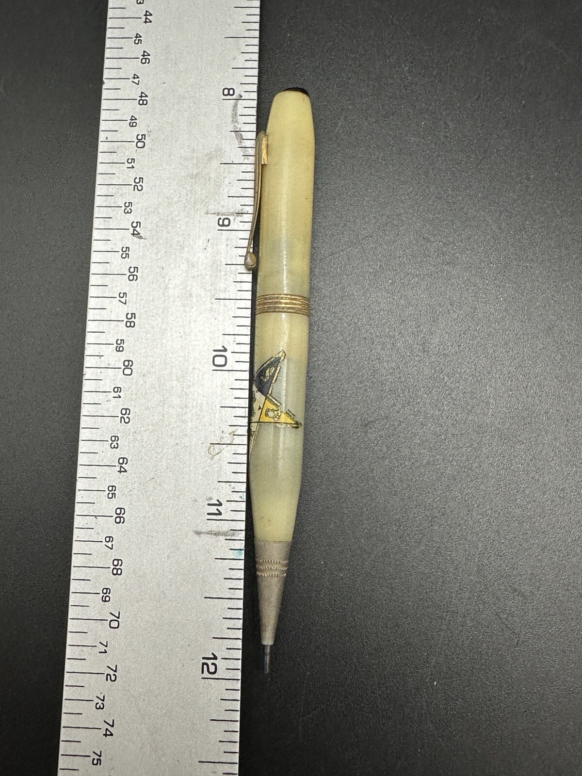 1950s Vintage Masonic Star Mechanical Pencil