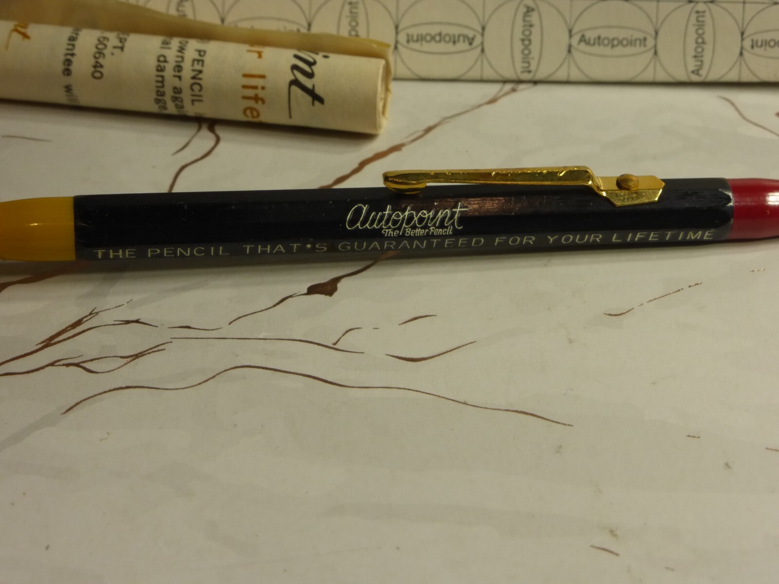 Vintage Circa 1969 Autopoint Sales Giveaway 0.5mm/0.9mm Mechanical Pencil #3108