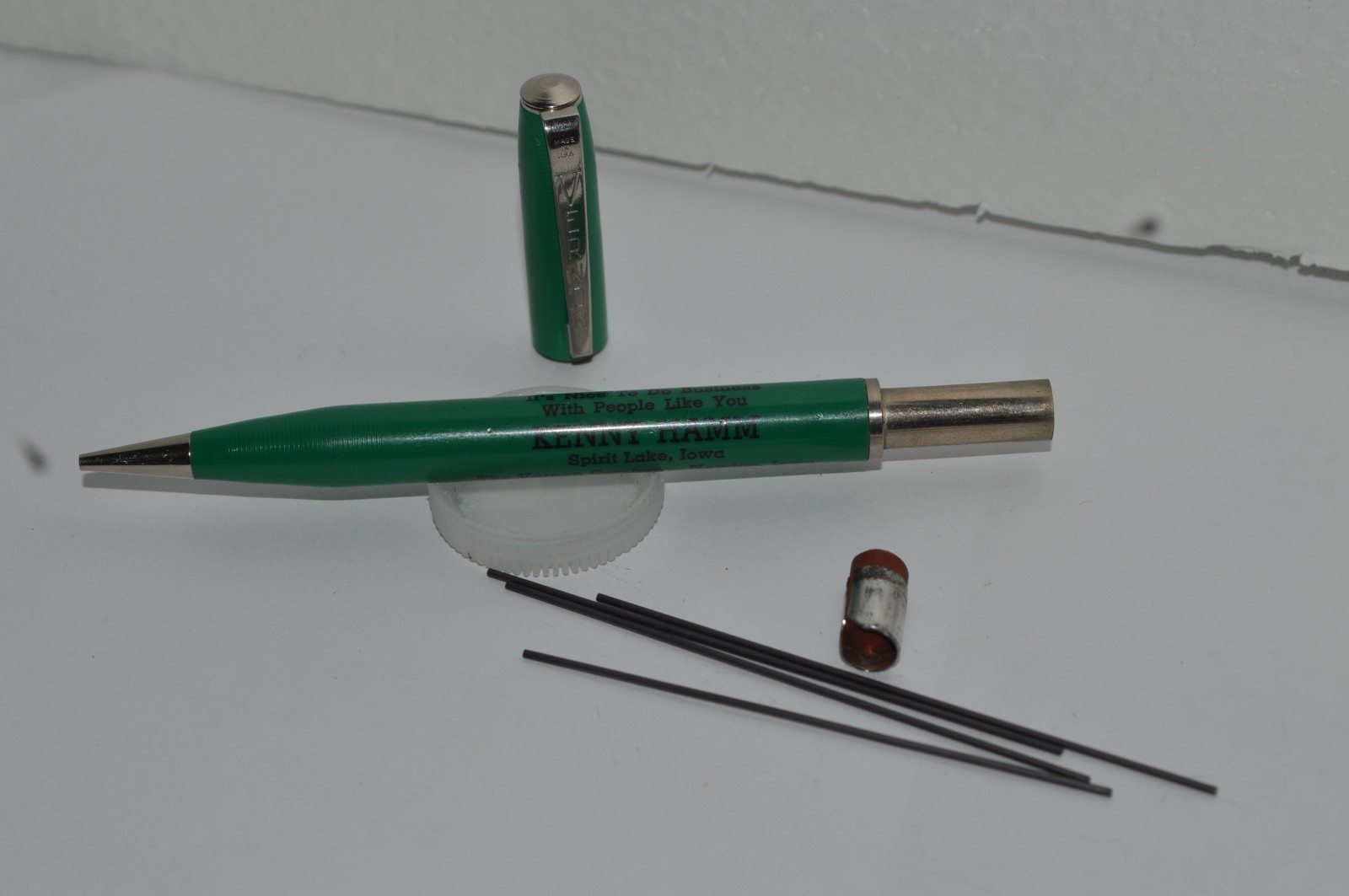 VERNON Mechanical Pencil 0.9mm Sales Rep Sample Made in USA Circa 1950’s Tested