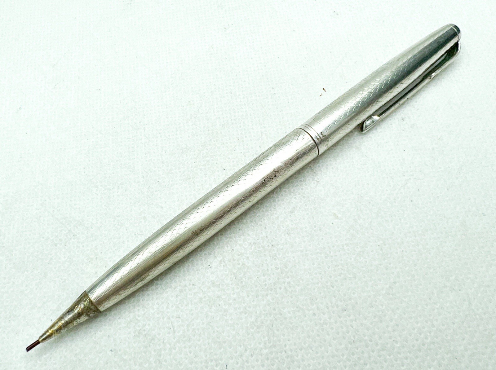 Newman Sterling Silver Mechanical Pencil two colors continues twist 0.9mm