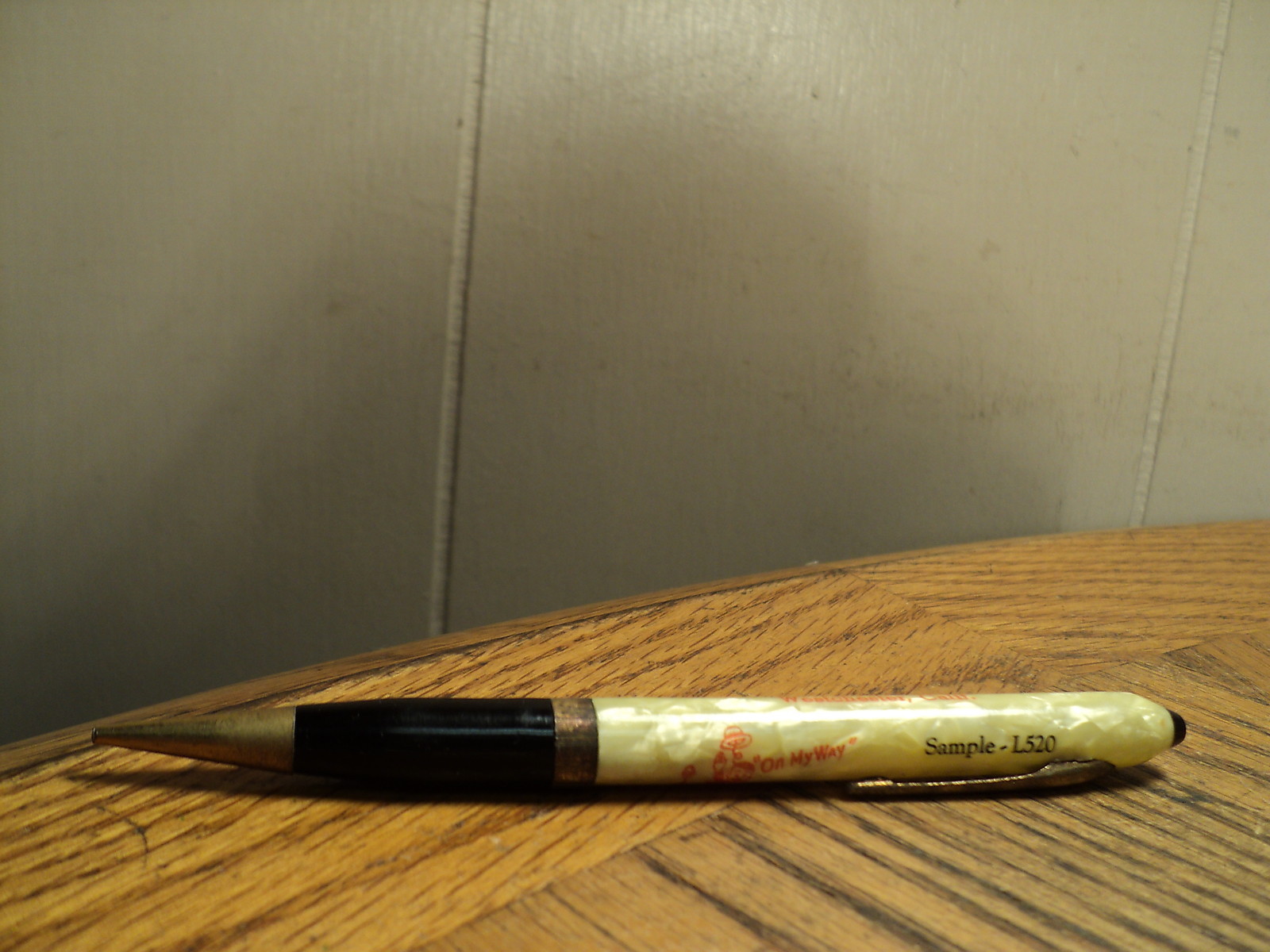 Vintage Sample – L520 Mechanical Pencil Hanover Furniture Co Westchester Calif