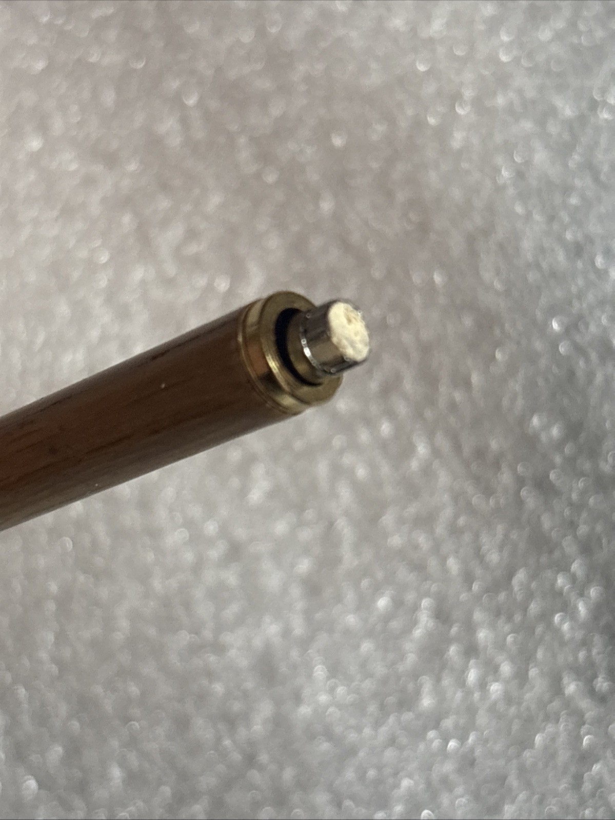 Gold / Light Brown Hand Lathed Willow Wood Mechanical Pencil. Leads Included.