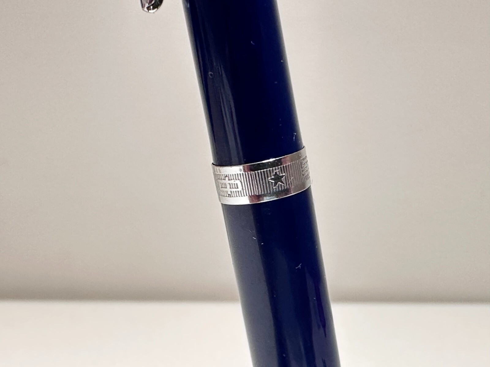 VINTAGE RARE DARK BLUE CHINA CHINESE BLUE MECHANICAL 1.5mm PENCIL