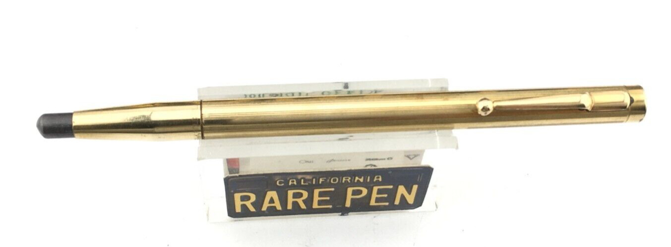 Vintage Rare GOLD FILLED BROKER Twistout Pencil 5.5mm lead
