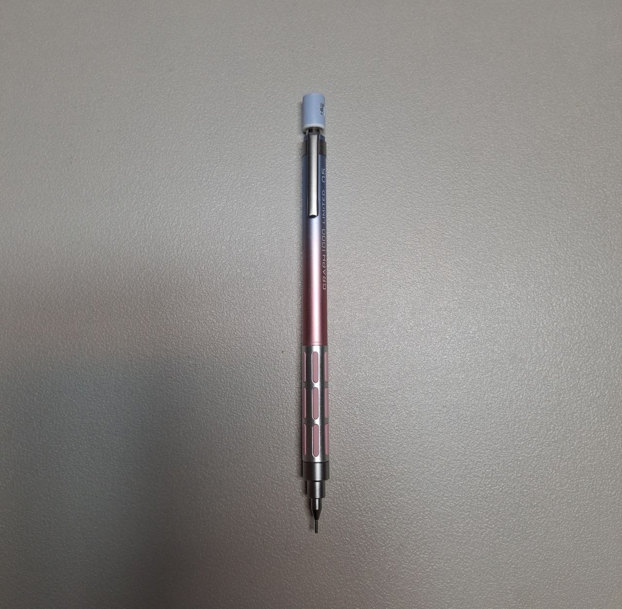 Pentel Graph 1000 Discontinued Mechanical Pencil – Sky Blue Pink Limited Edition