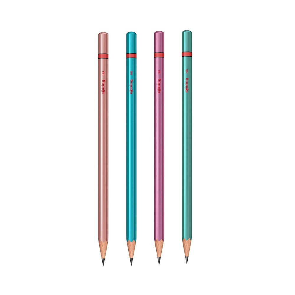 Rotring Wooden Pencils 72 Count HB Metallic Graphite New In Box 2090067
