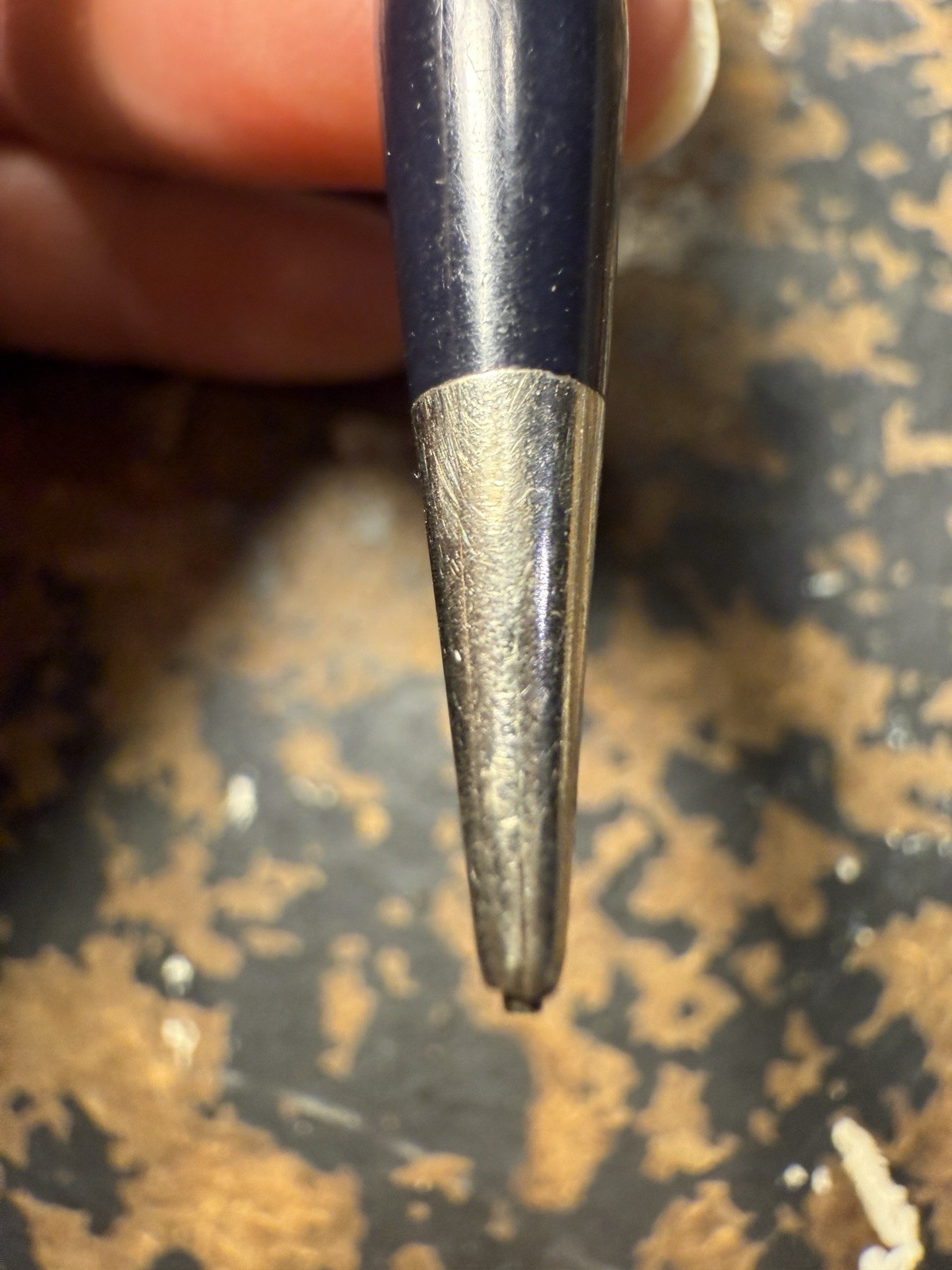 VINTAGE ADVERTISING AUTOPOINT MECHANICAL PENCIL Owens Supply co Real Thin Lead