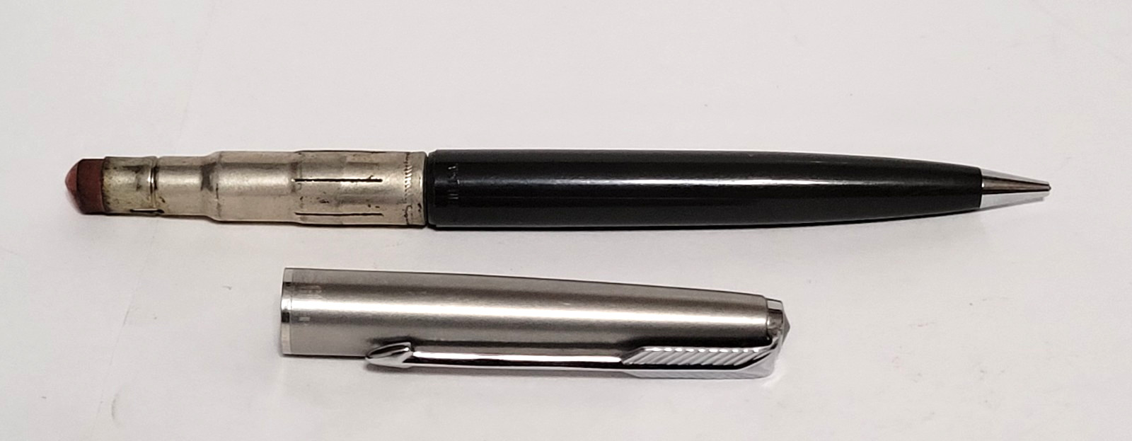 Vintage Dark Grey 5″ Parker Mechanical Pencil Made in USA, works just fine