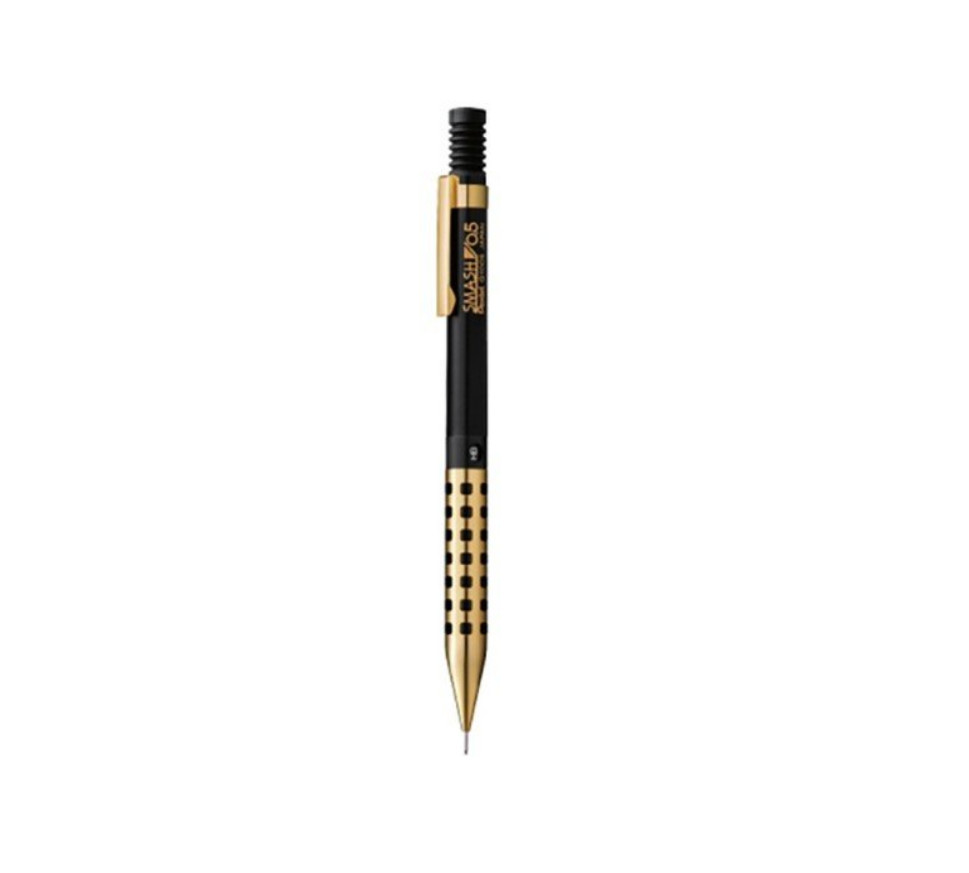 SMASH Pentel Mechanical Pencil 0.5m 2019 Limited Edition BLACK&GOLD Drafting Pen