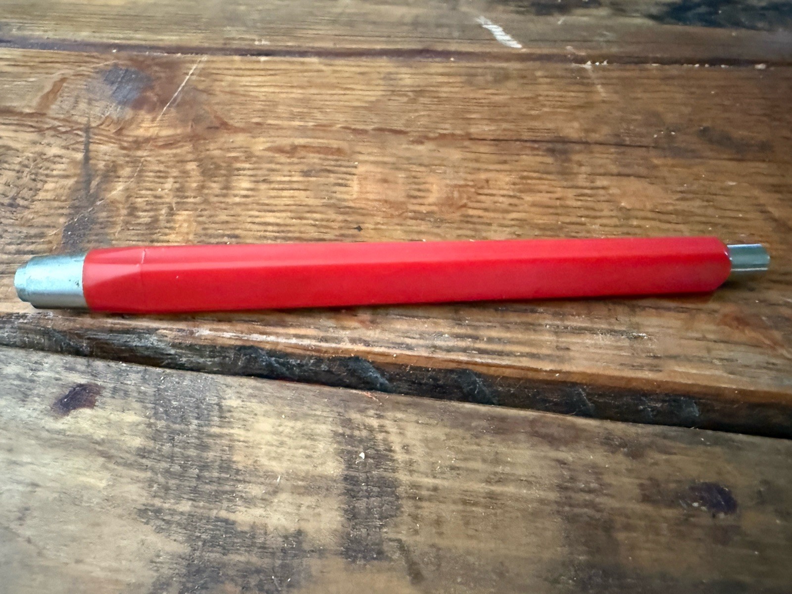 Vintage Koh I Noor Hardtmuth AG 43 Double End Drafting Pencil Lead Holder Red