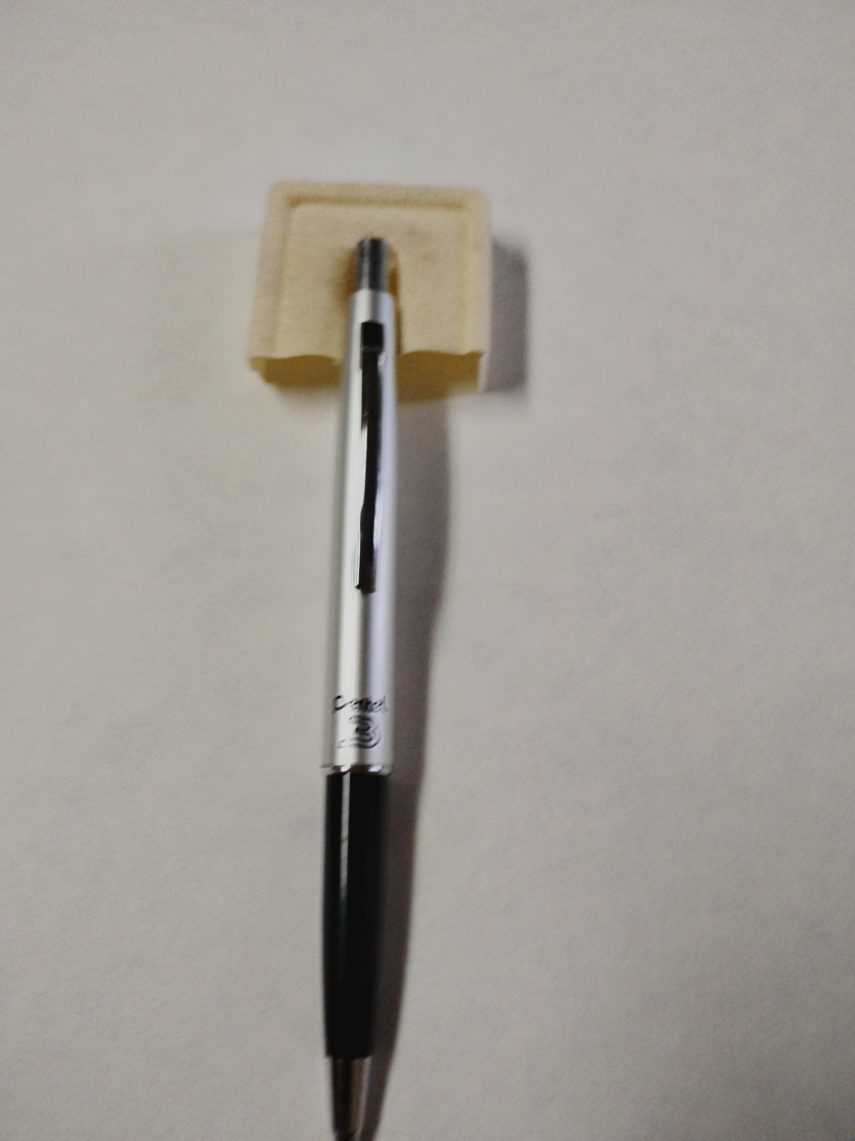 VTG Pentel 3 Mechanical Pencil 0.3mm Black Silver Made Japan #95