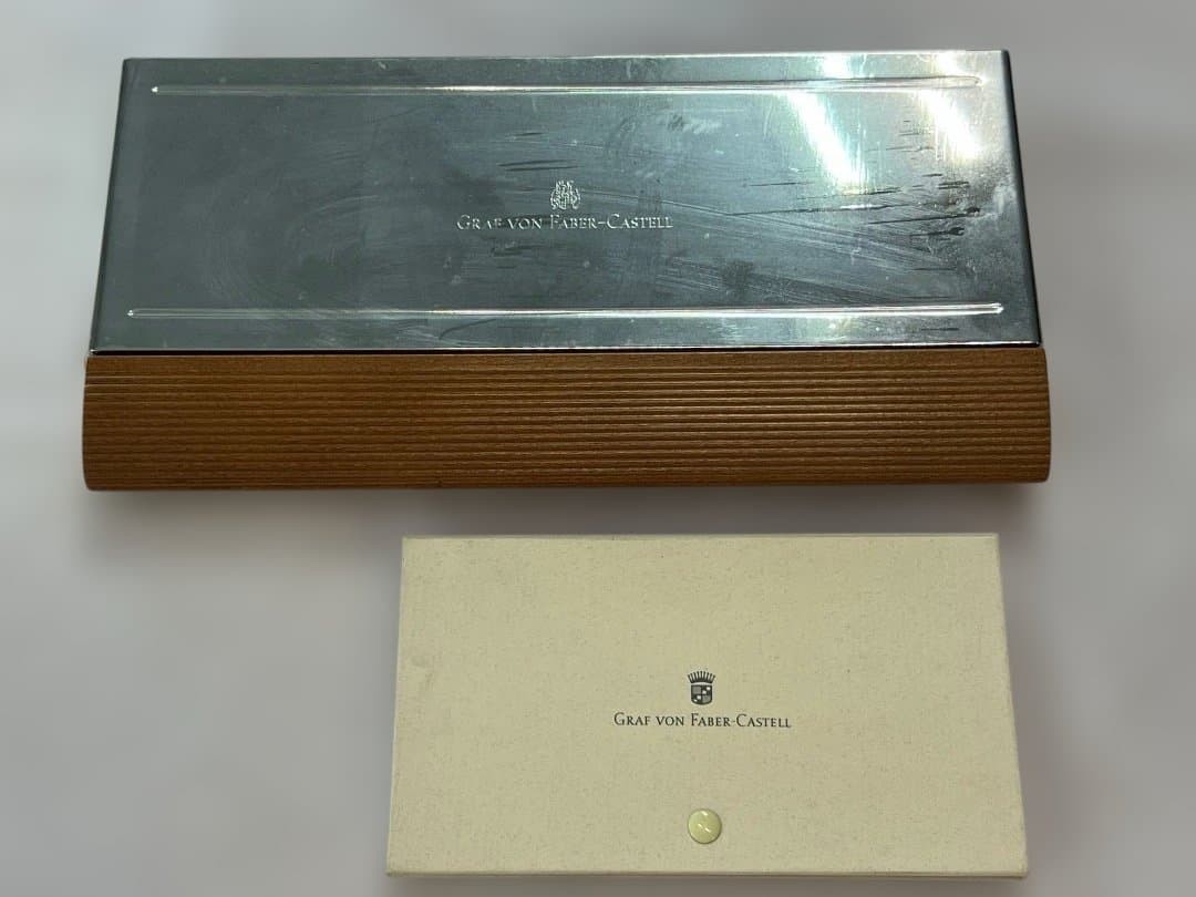 [925 Sterling Silver] Faber-Castell Perfect Pencil Desk Set (Kiwami)