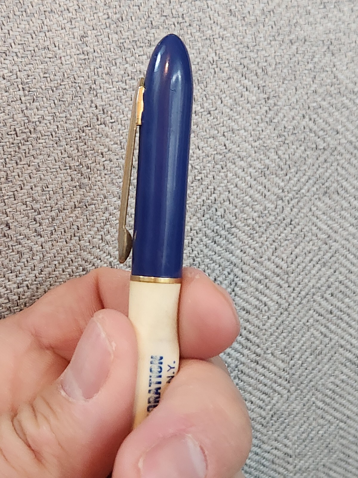 Vintage Weston Corporation Mascot USA Mechancial Pencil Advertising