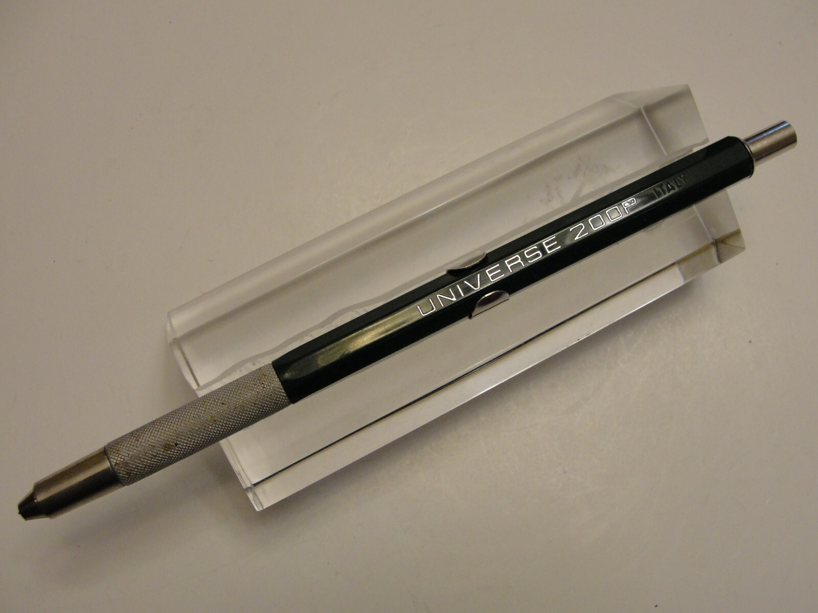 Universe 200P Green Mechanical Pencil Clutch Lead Holder w/ H Sliding Sleeve