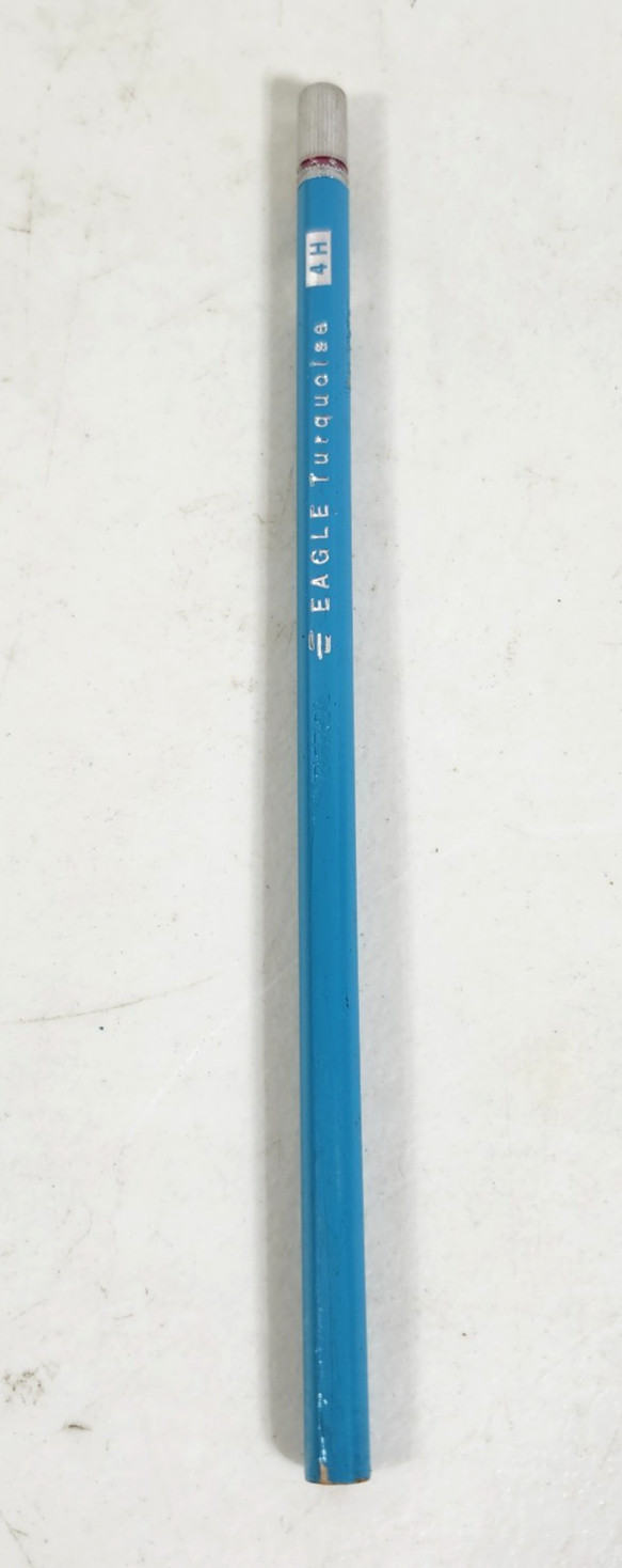 Vintage Eagle Turquoise 83465 Pencil Made In USA