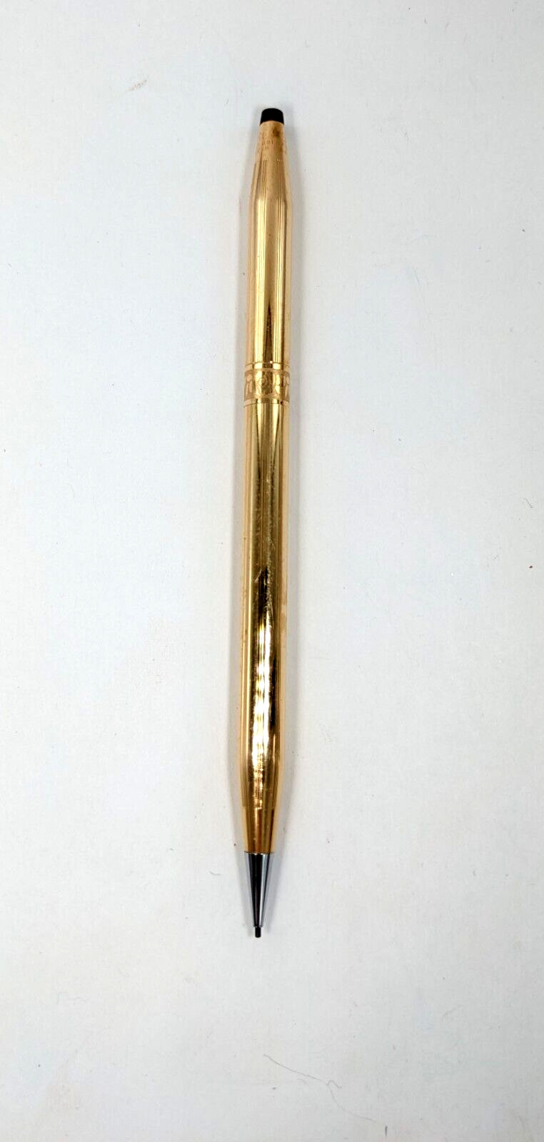Vintage Cross 14 KT Gold Filled Mechanical Pencil with Eraser 5.25″