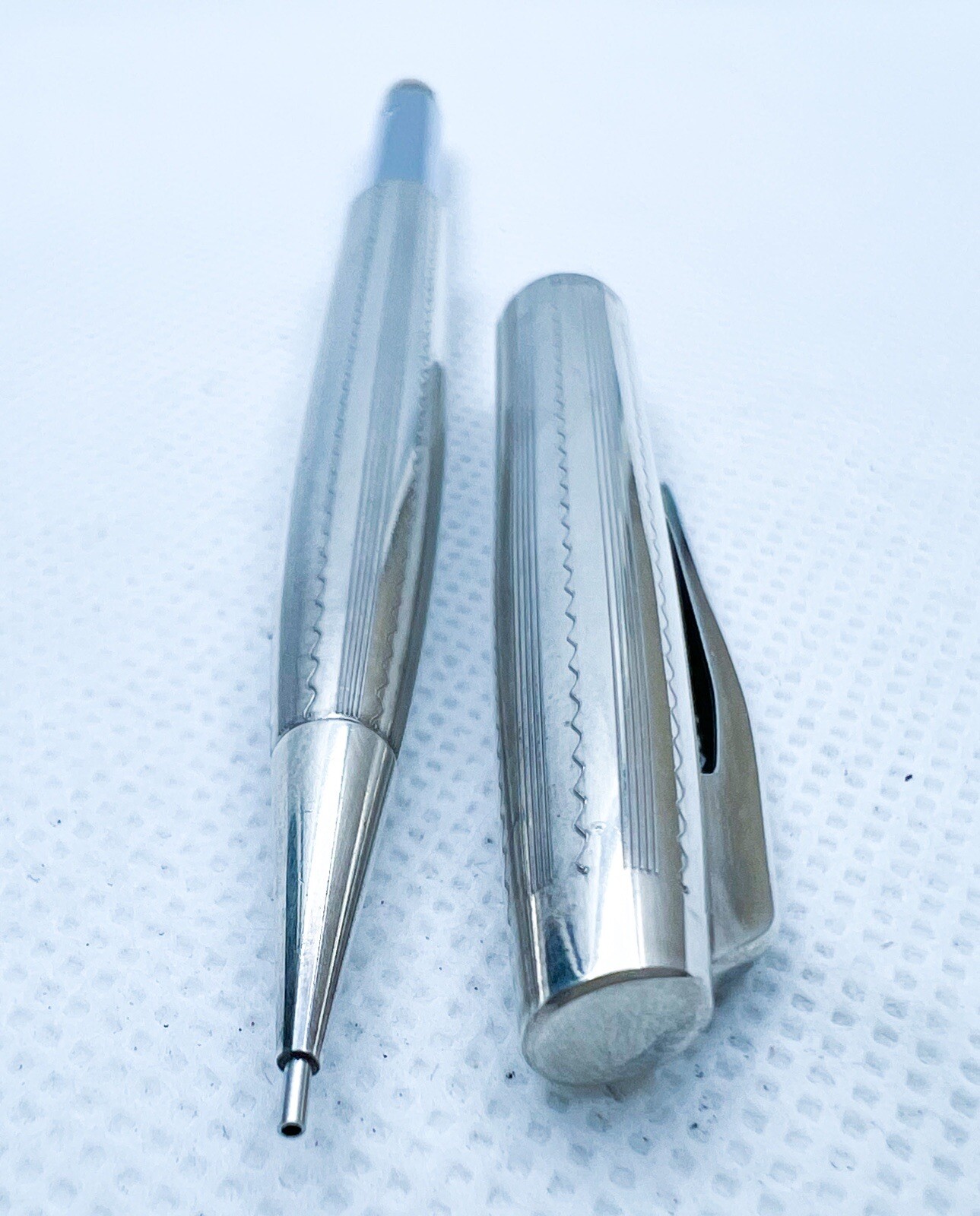 Newman Sterling Silver Mechanical Pencil 0.5mm continues twist Japan