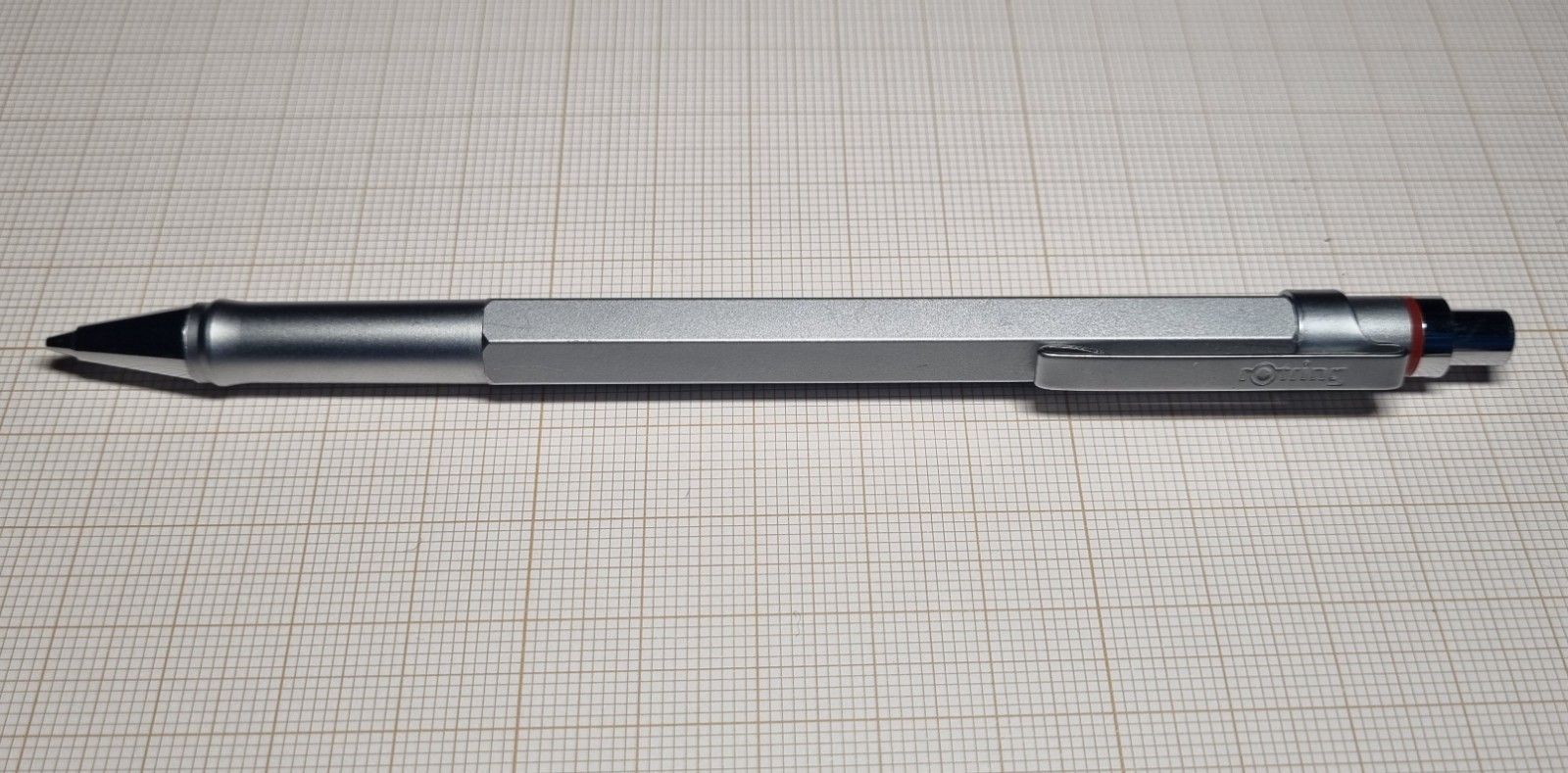 rOtring Newton silver mechanical pencil 0.5mm