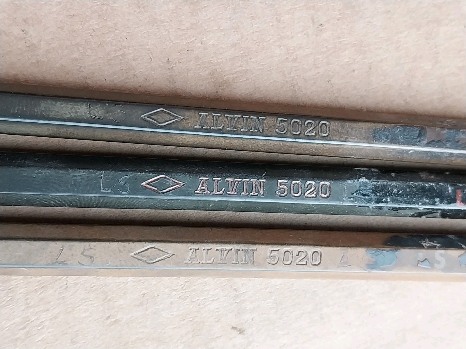 3 Rare Vintage Alvin 5020 Mechanical Drafting Tool Leadholder Pencils