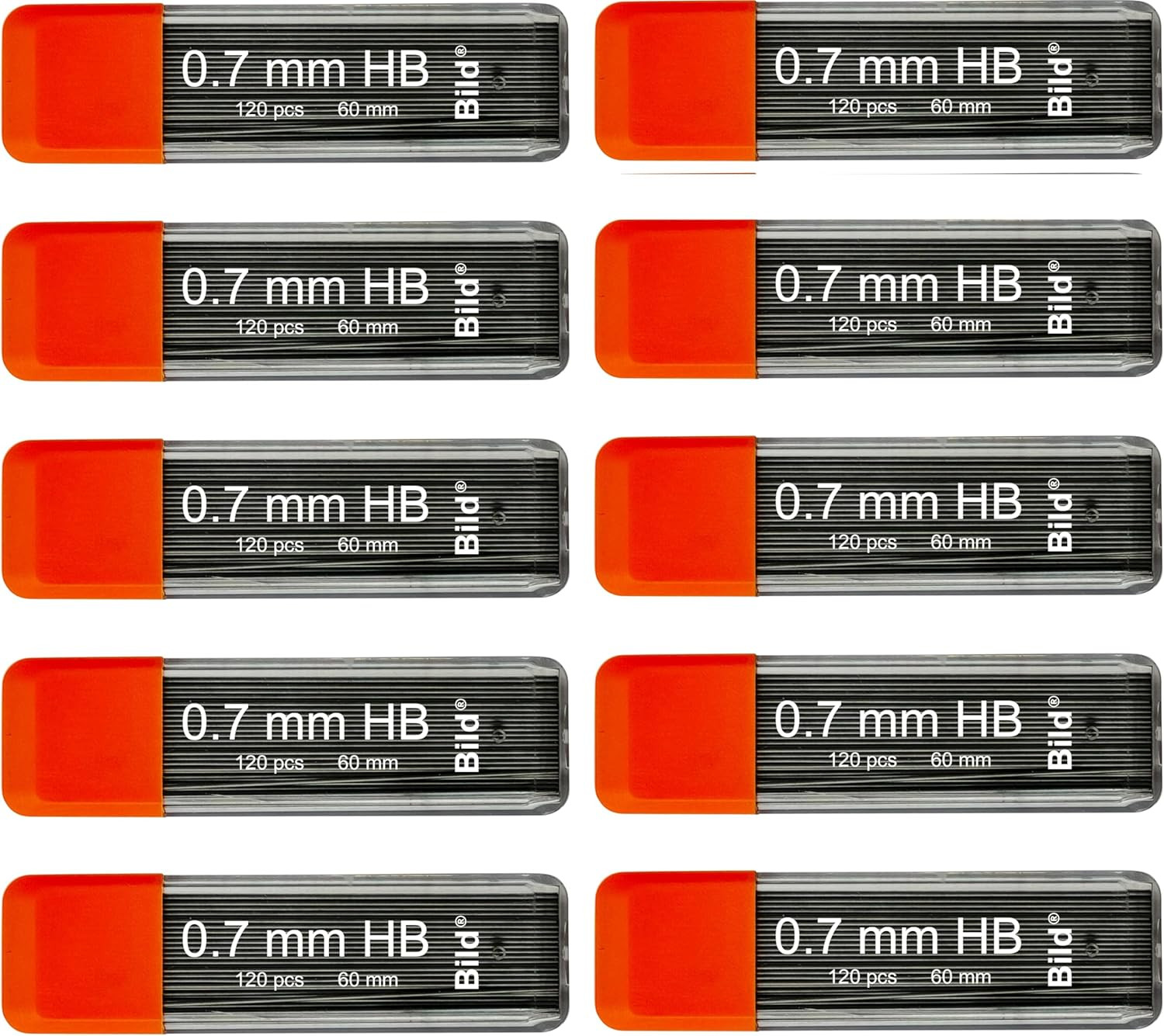HB 0.7mm Mechanical Pencil Lead Refills – Mega Strong & Smooth Writing Pack