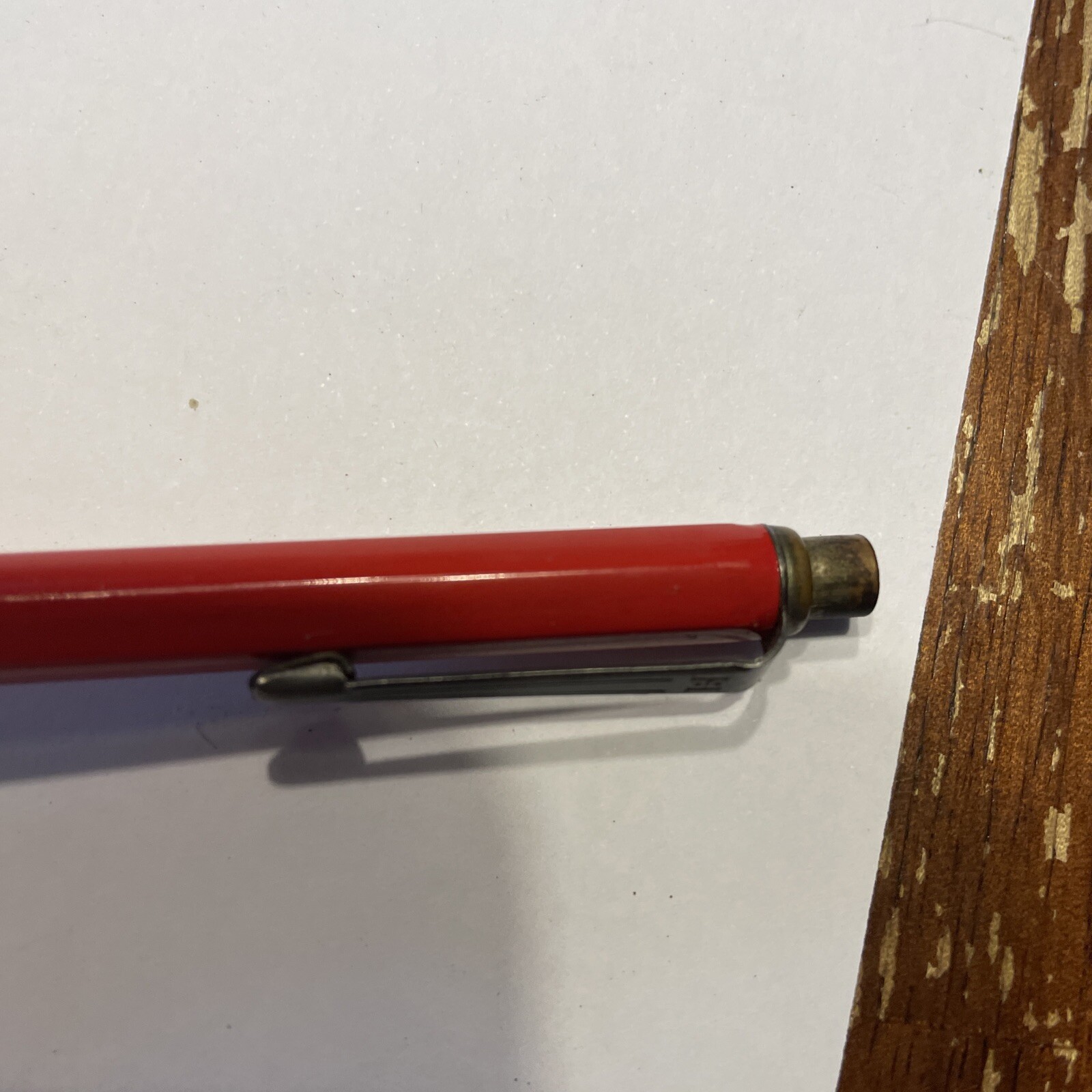 Koh I Noor Technigraph 5611 Drafting Mechanical Pencil Italy Red W/ Refills