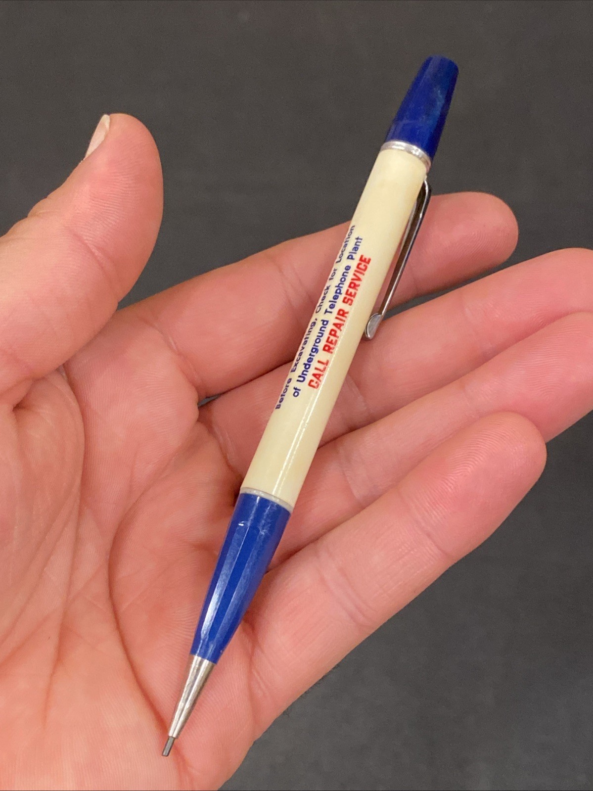 Vtg 1970’s The Bell Telephone Company Of Pennsylvania Durolite Mechanical Pencil